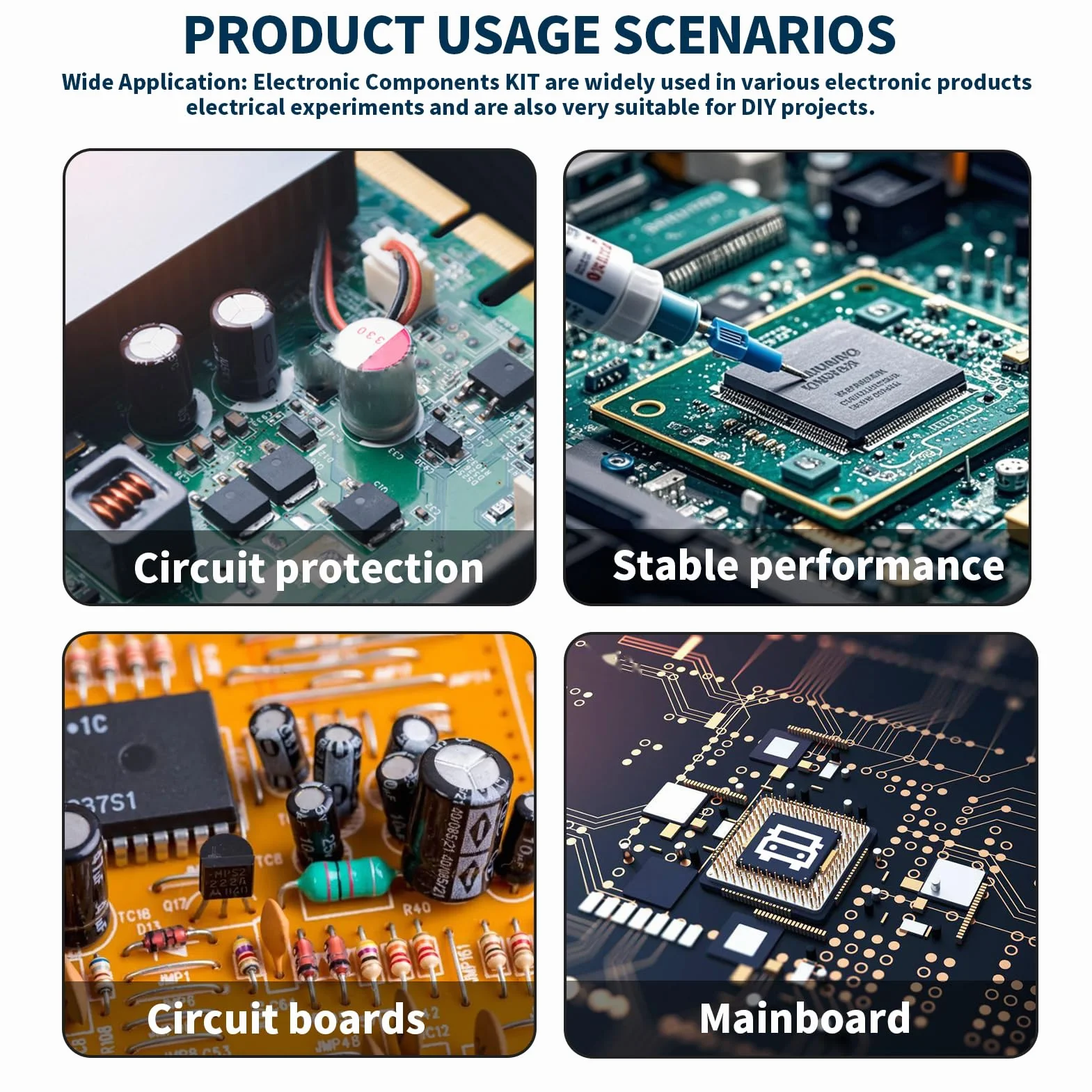 Zestaw elementów elektronicznych SMD 1206 6020 sztuk rezystory 1% 5% kondensator tranzystor diody LED indukcyjność IC DIY