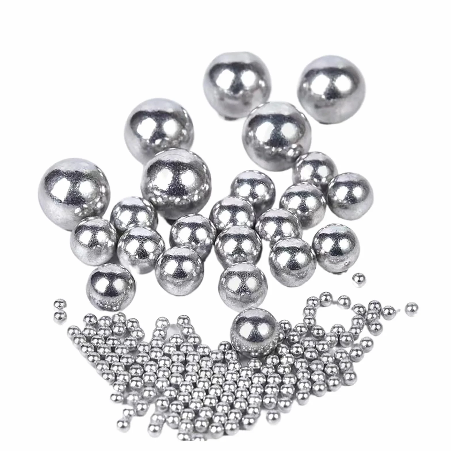 Czyste kulki aluminiowe 0,5/0,6/0,7/0,8/0,9/1/1,1/1,2/1,3/1,4/1,5/1,588/2/2,2/2,38/2,5/2,778/3-60 mm, aluminiowe kulki 1060/1070(1mm (10000pcs))