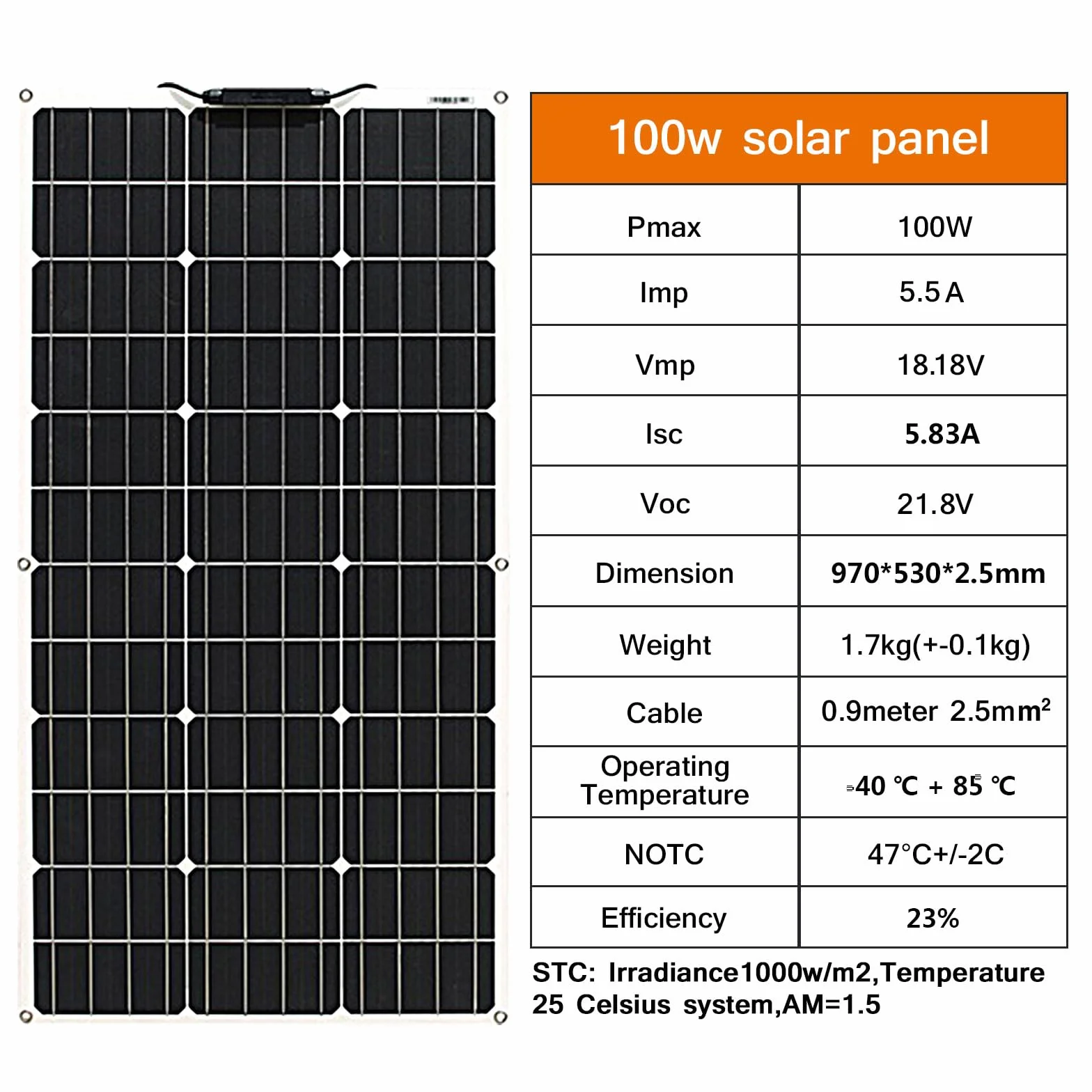 200W 12V zestaw elastyczny panel słoneczny 2x100W monokrystaliczny moduł fotowoltaiczny, kontroler ładowania 20A, do RV, przyczepy kempingowej, samochodu, łodzi, 12/24v akumulatora