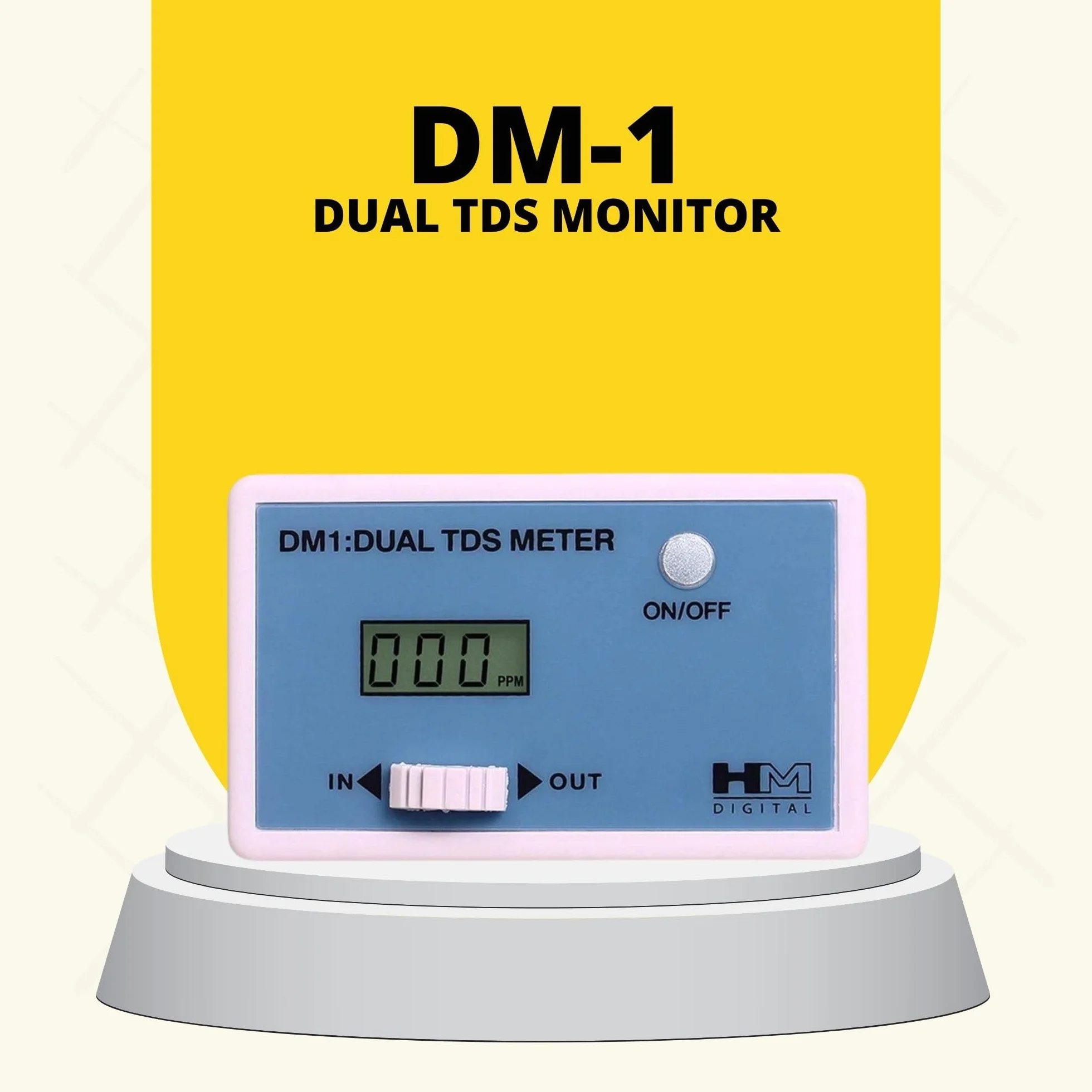 HM Digital DM-1 Podwójny monitor TDS 0-9990 ppm 2%