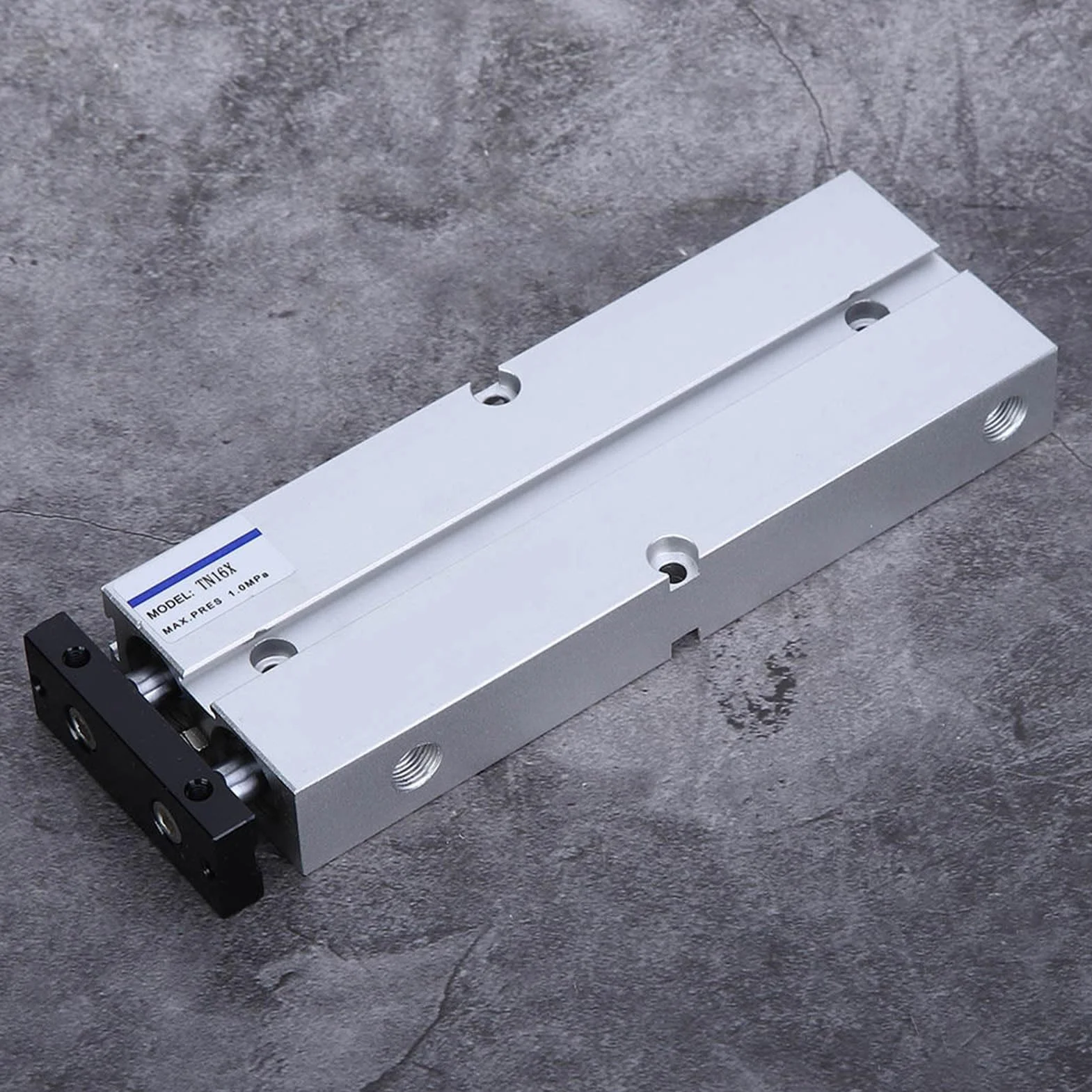 Luftzylinder Aluminiumlegierung TN16 0,1-0,9 MPa 10-200 mm pneumatischer doppeltwirkender Zylinder(TN16X200-S)