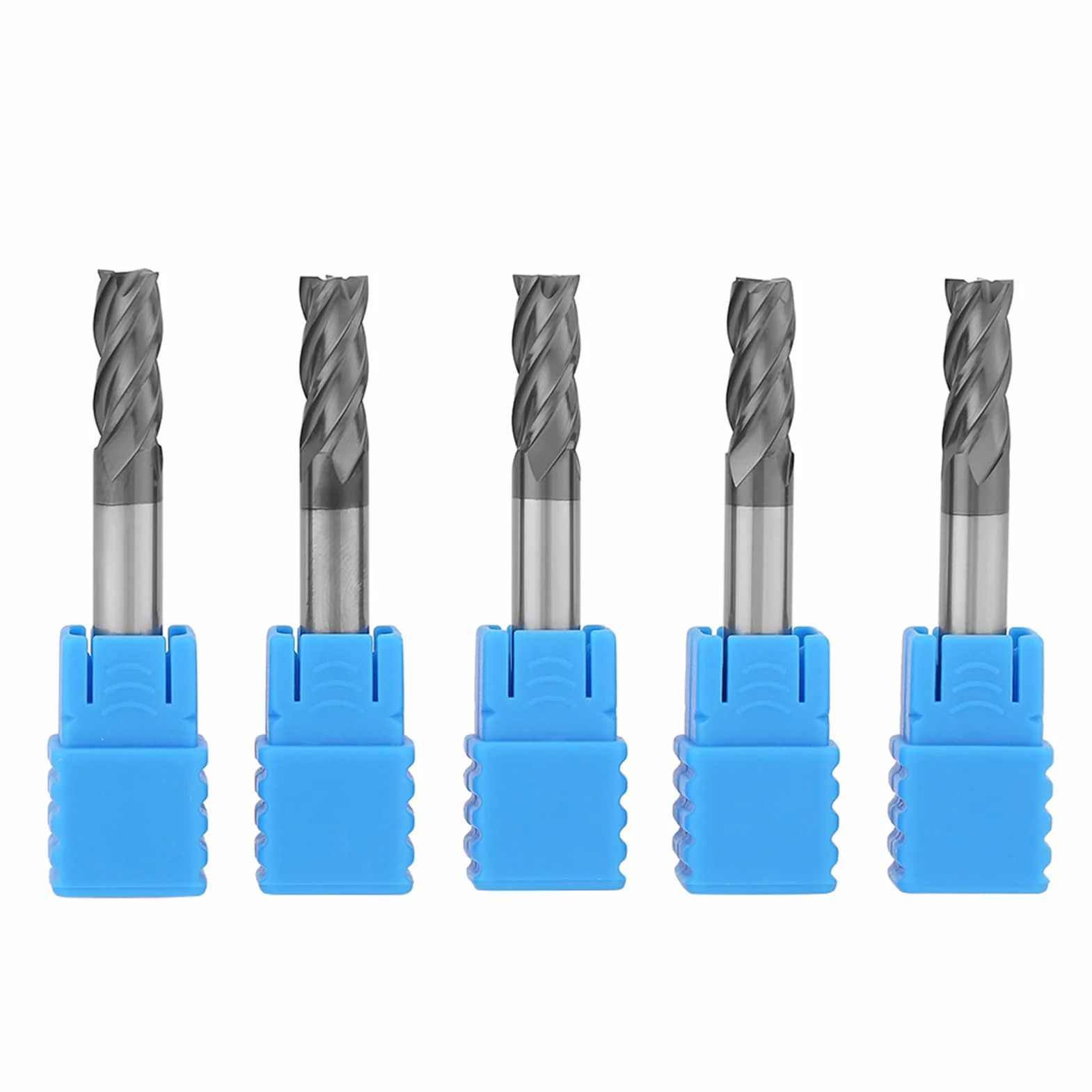 sztuk węglików spiekanych 4 flet frez trzpieniowy CNC frezy o średnicy 6mm x 50mm długości