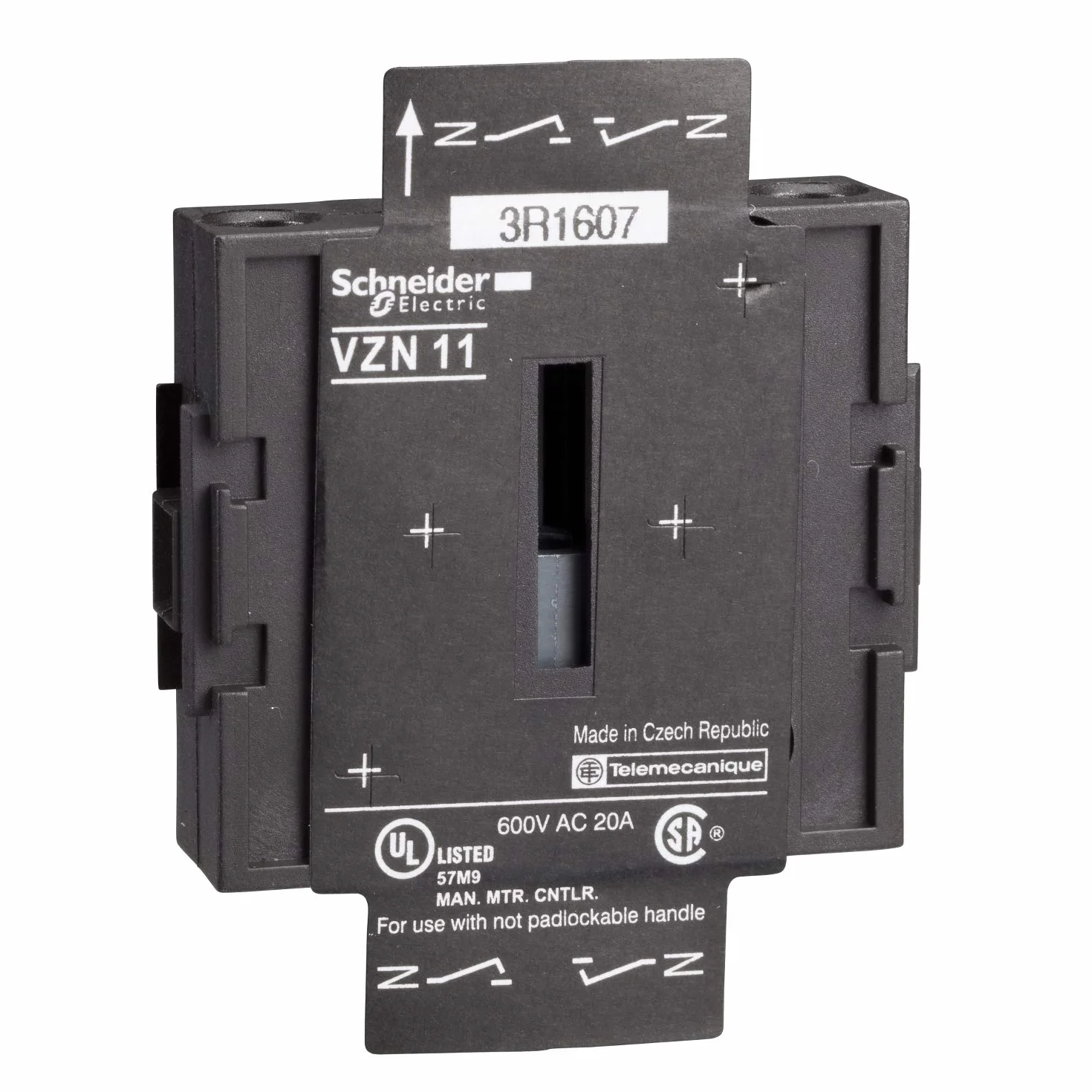 Schneider VZN11 moduł przewodu neutralnego 20 A do VN-12, VN-20