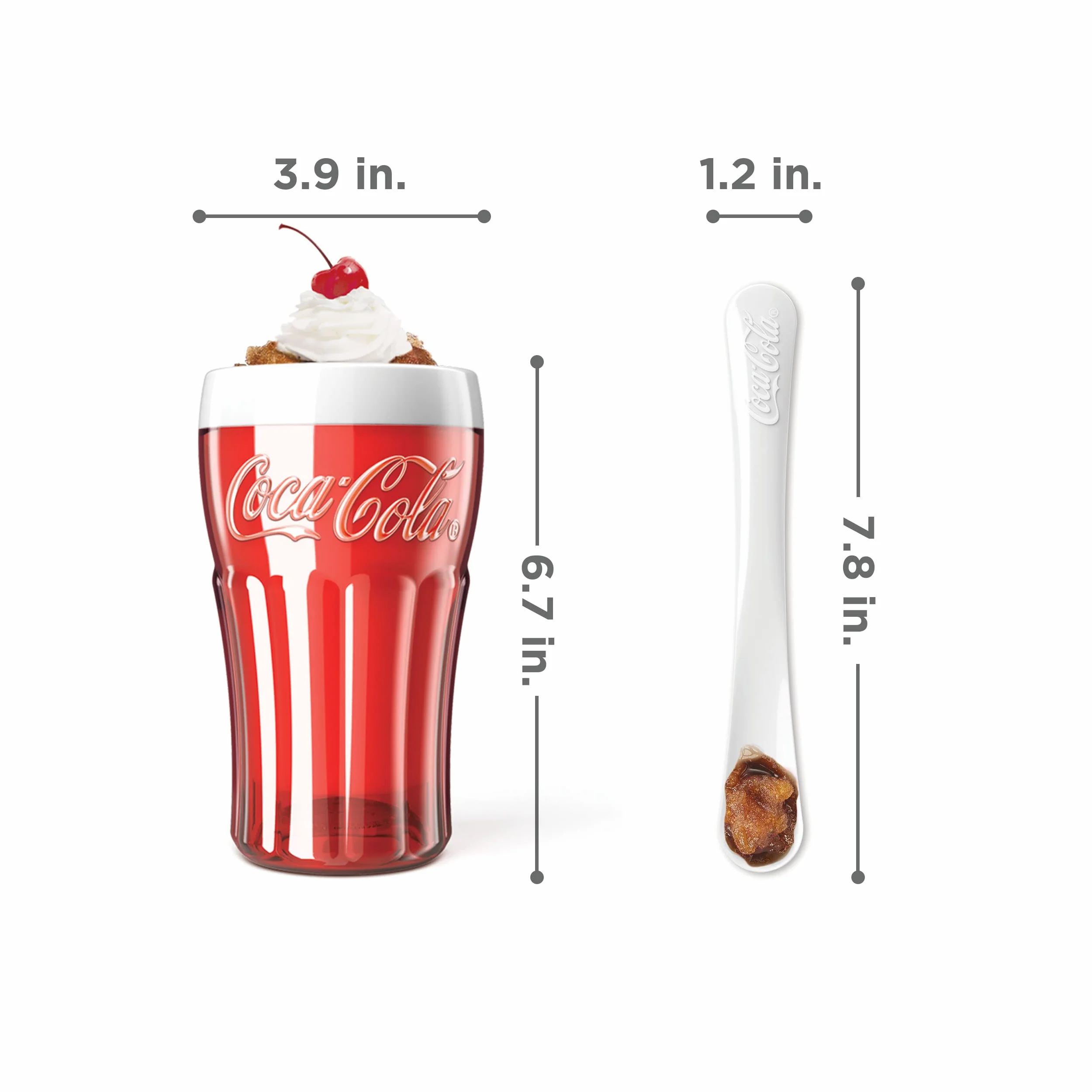 Zoku CC113-RD Coco-Cola Float and Slushy Maker