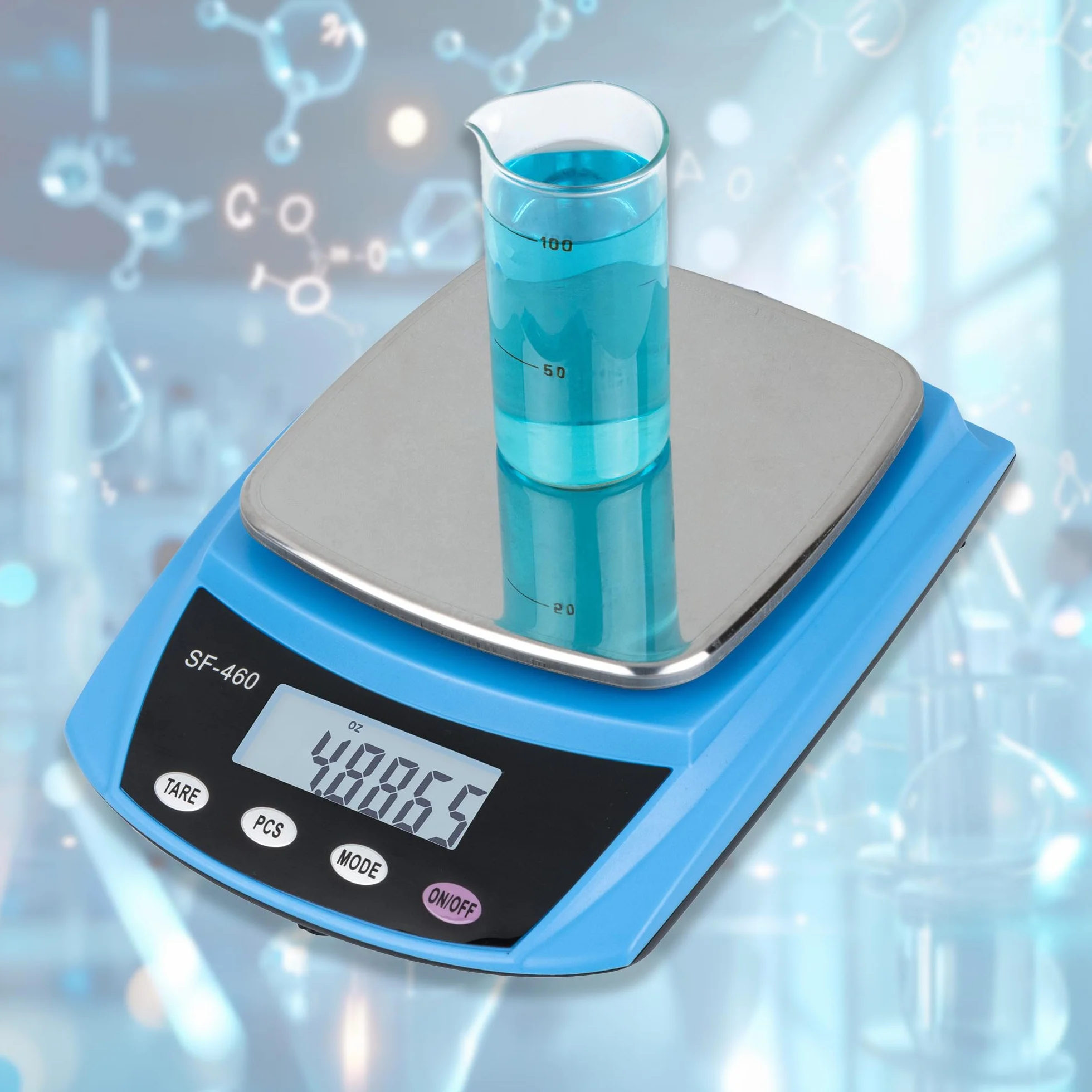 Eosphorus Cyfrowa Waga Analityczna LCD 600g 0,01g do Laboratorium