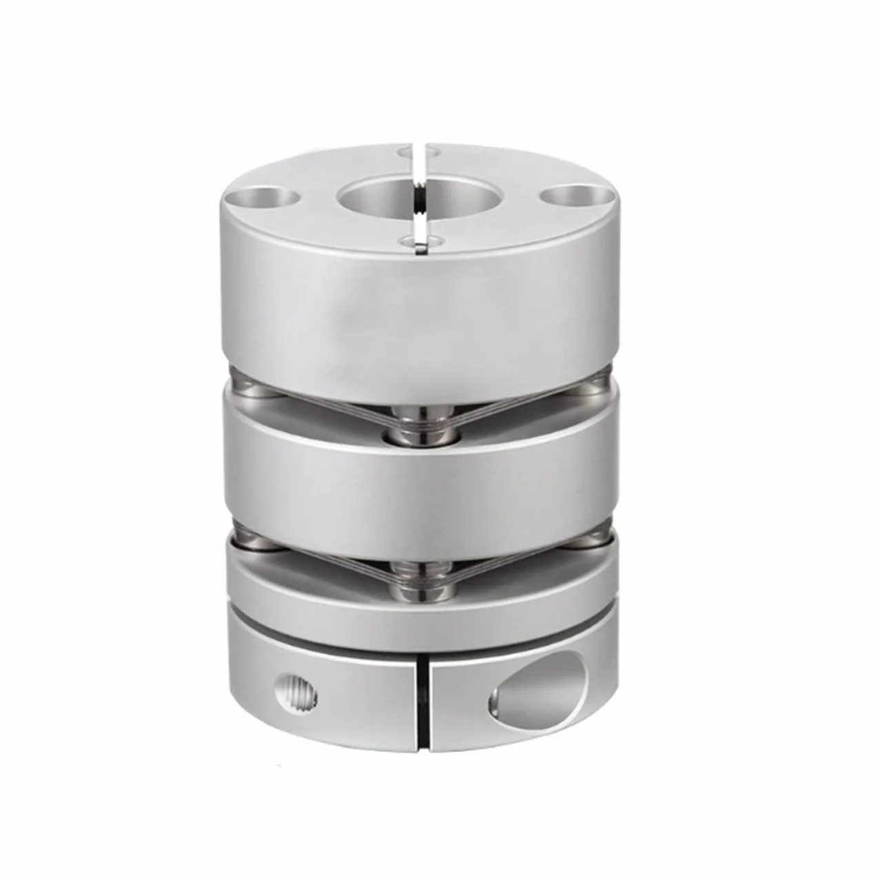 Elastyczne sprzęgło ze stopu aluminium podwójna membrana D26L30 12-12 mm