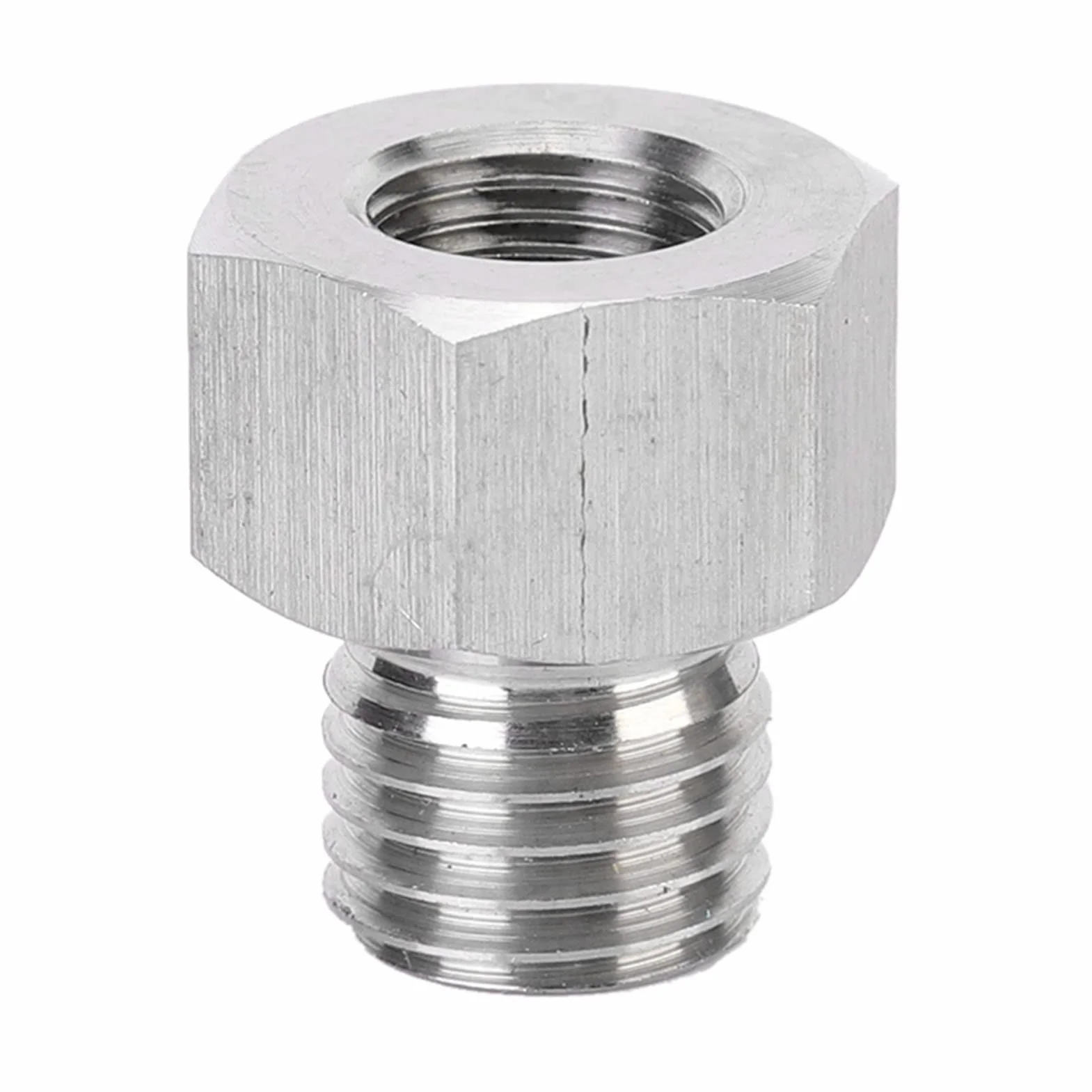 metryczny adapter montażowy, NPT 1/8 "żeński na metryczny M12X1,5 męski adapter do mocowania akcesoriów
