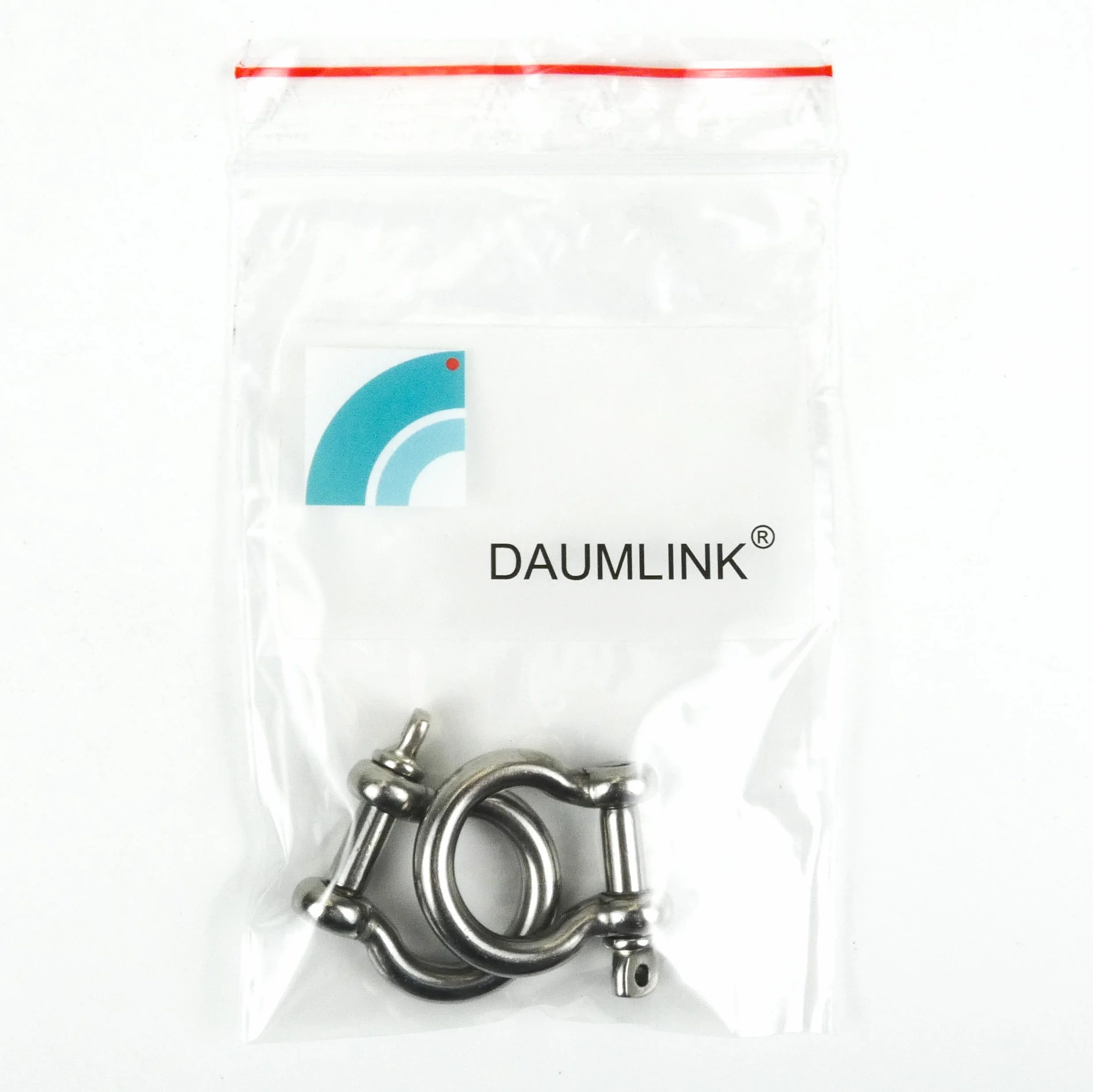 2 okrągłe szekle, kręcone, materiał stal szlachetna A4 / Aisi 316 (2 sztuki), łączniki łańcuchów lub lamp na oczkach (5 mm)