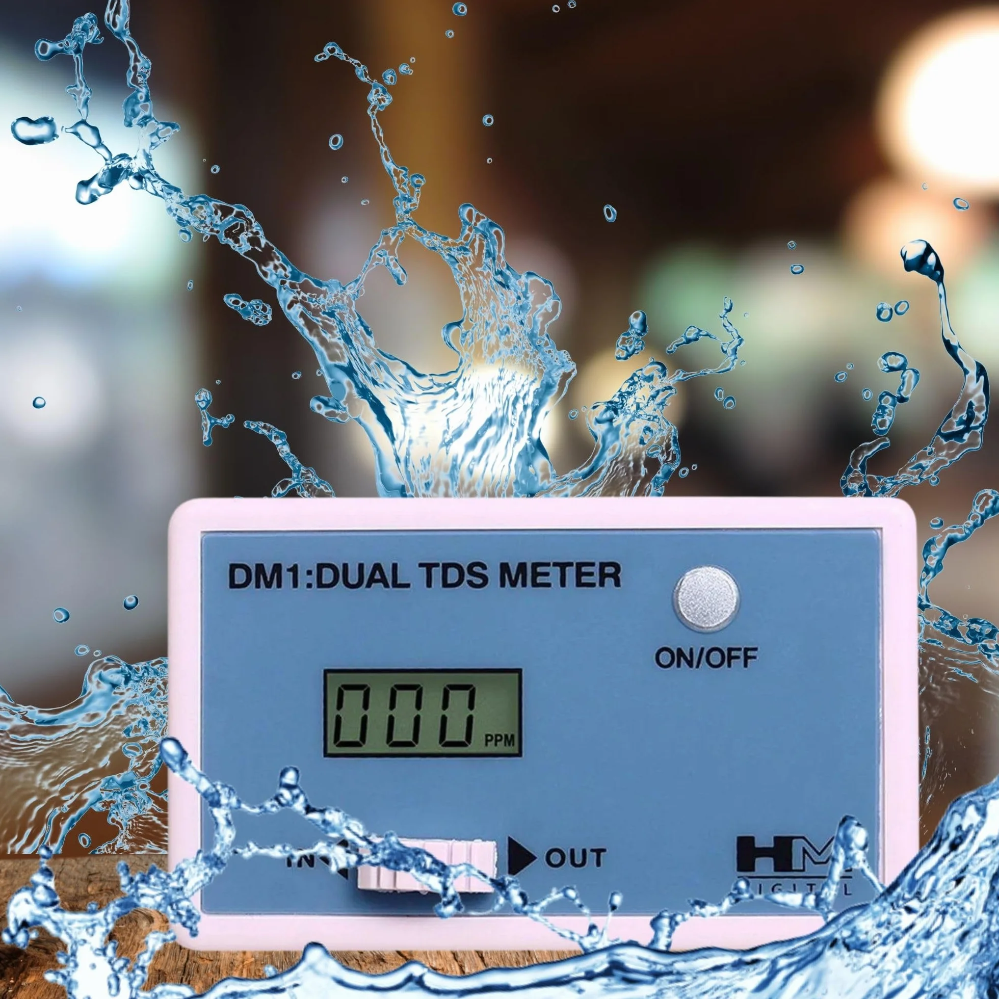 HM Digital DM-1 Podwójny monitor TDS 0-9990 ppm 2%