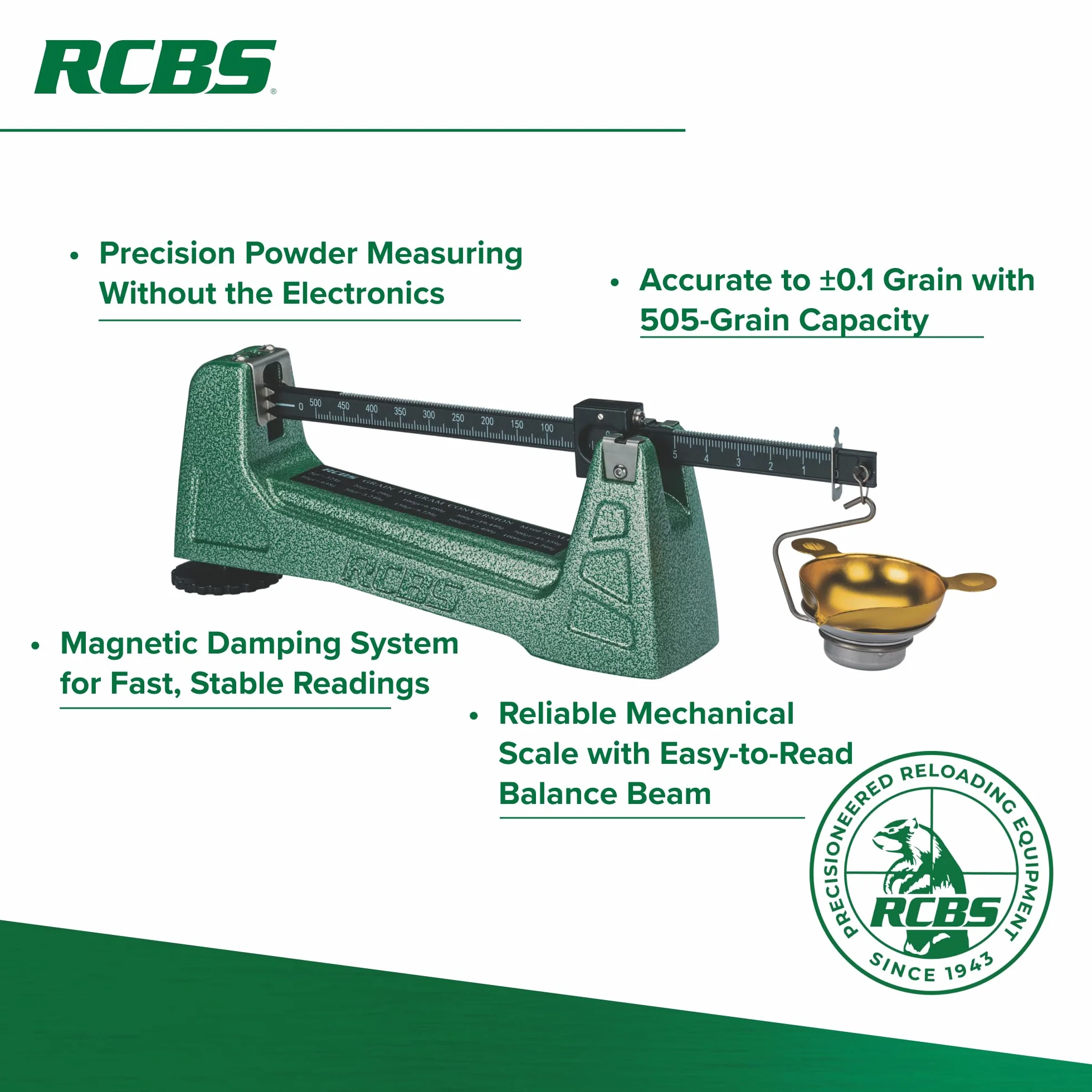 RCBS 98915 M500 waga mechaniczna