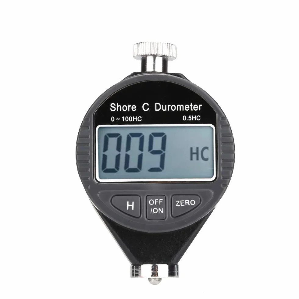 Tester Twardości Opon Miernik Twardości Cyfrowy 100HD C Twardościomierz Shore Gumowy Twardościomierz Wyświetlacz LCD
