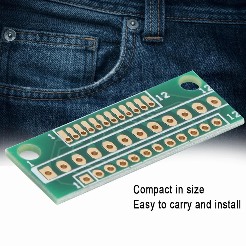 Płyta adaptera 10 szt. 1,27 mm 2,0 mm 2,54 mm 12 pin 3 rzędy 36 otworów adapter płytka do modułów bezprzewodowych
