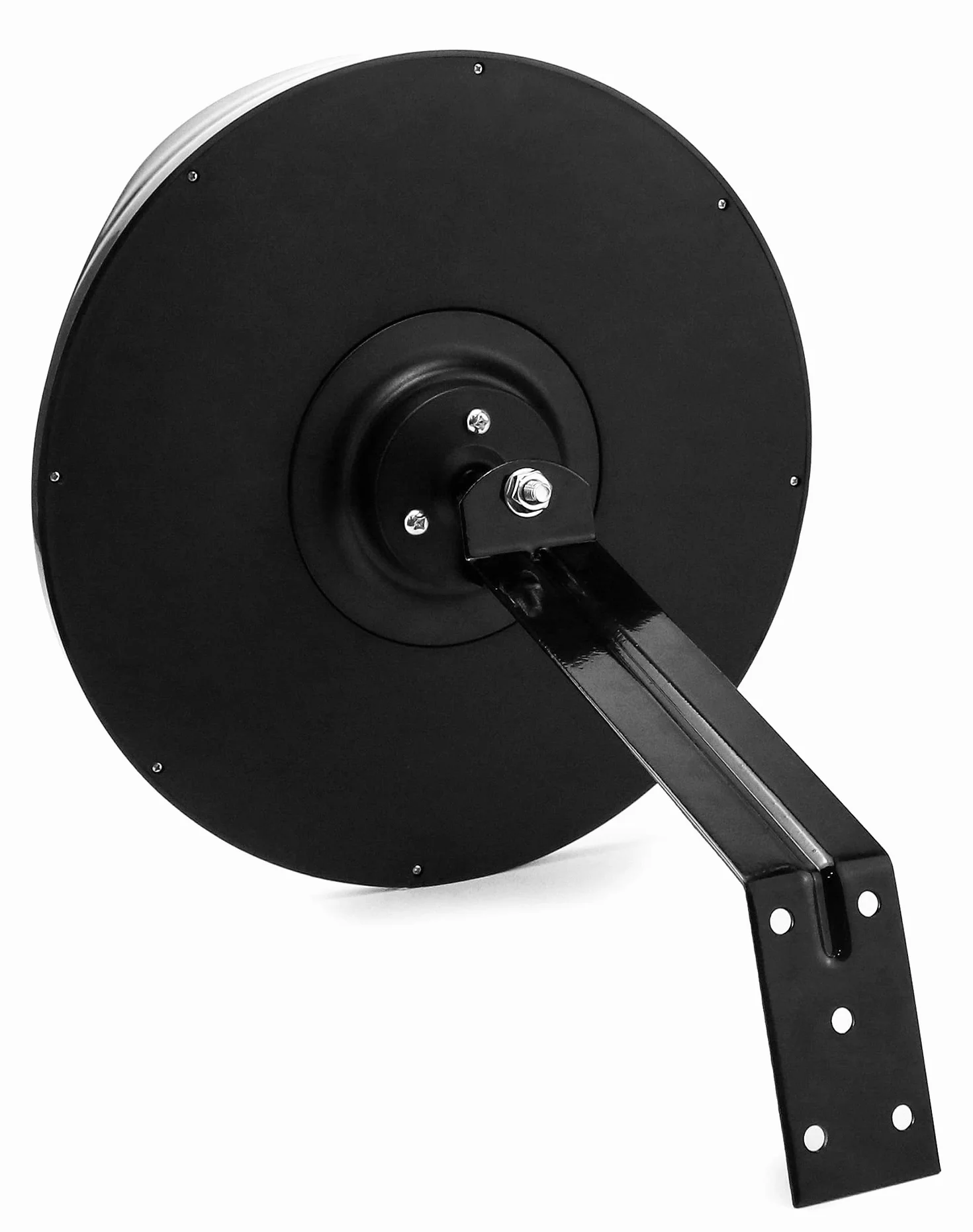 QWORK zestaw 2 wypukłych luster drogowych Ø30cm krzywizna 130°