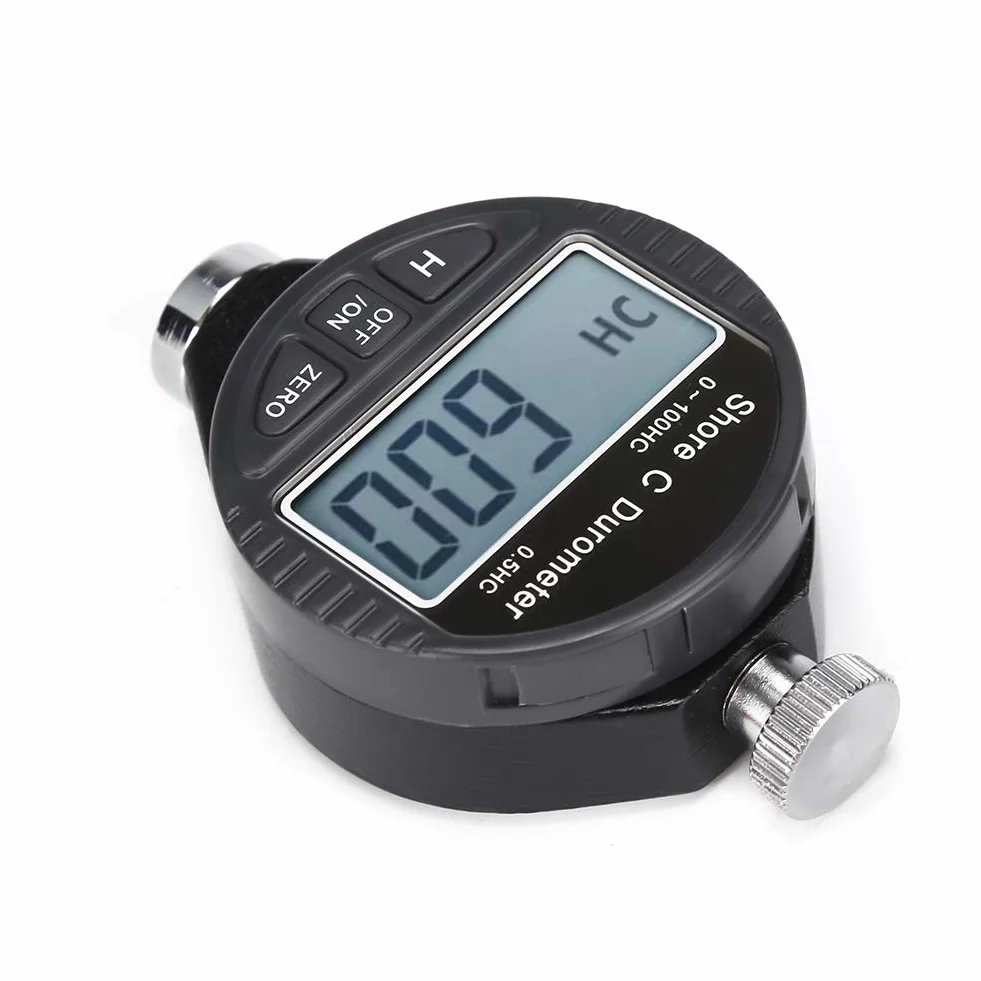 Tester Twardości Opon Miernik Twardości Cyfrowy 100HD C Twardościomierz Shore Gumowy Twardościomierz Wyświetlacz LCD