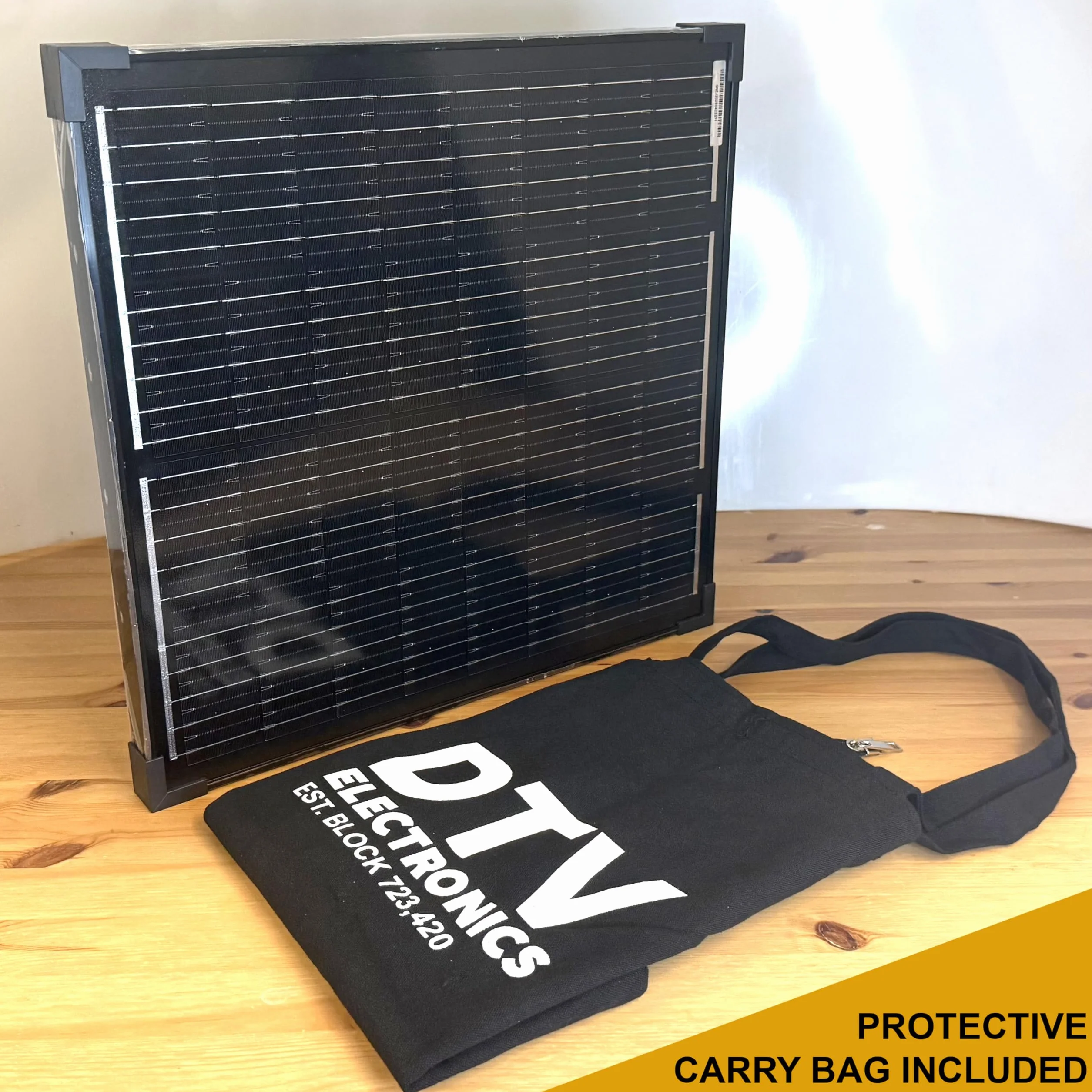 Panel słoneczny 30 W monokrystaliczny DTV Electronics do przyczepy kempingowej ładowarka akumulatorów 18 V MC4