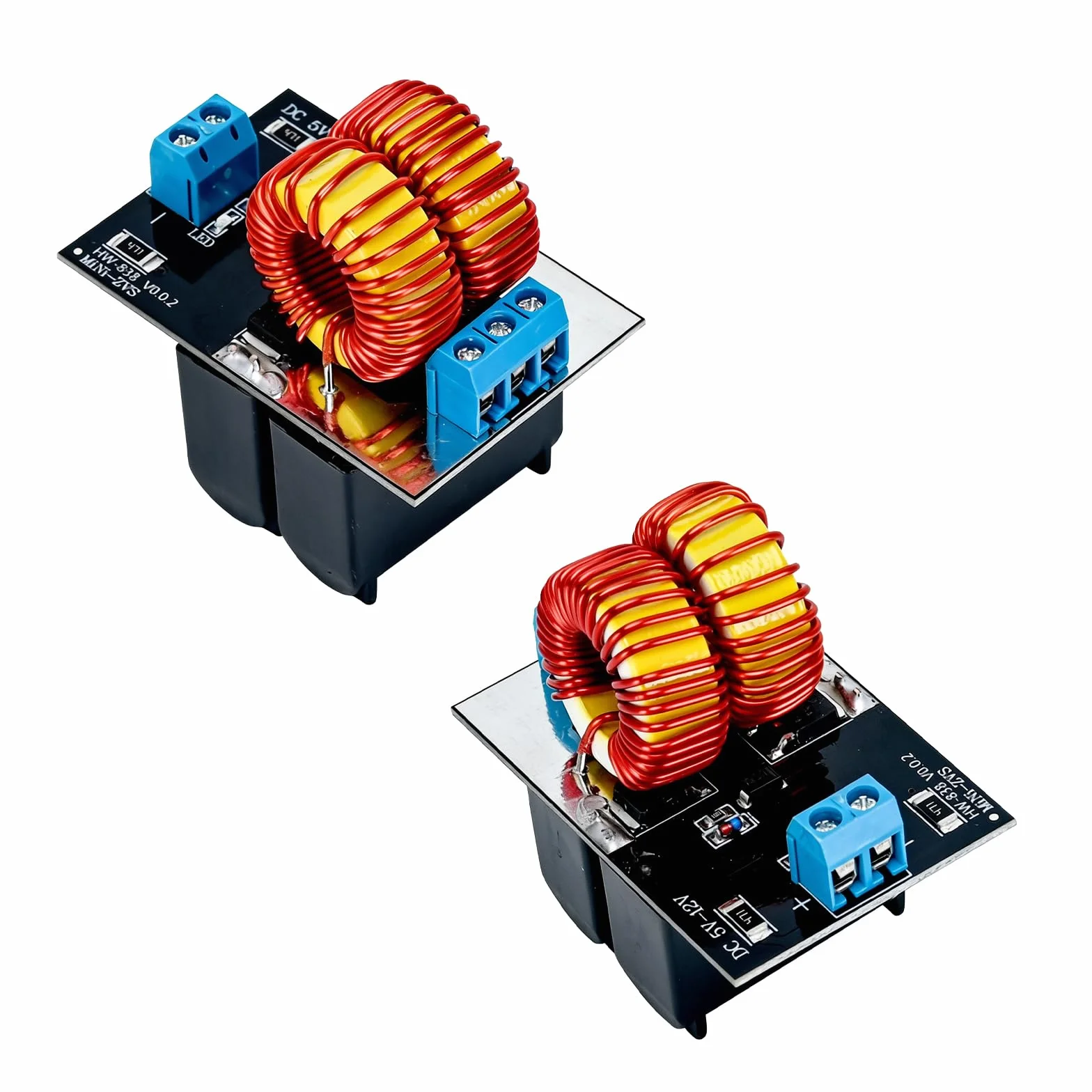 5~12 V ZVS niskonapięciowy, indukcyjny zasilacz grzewczy, płyta sterownika, moduł z cewką