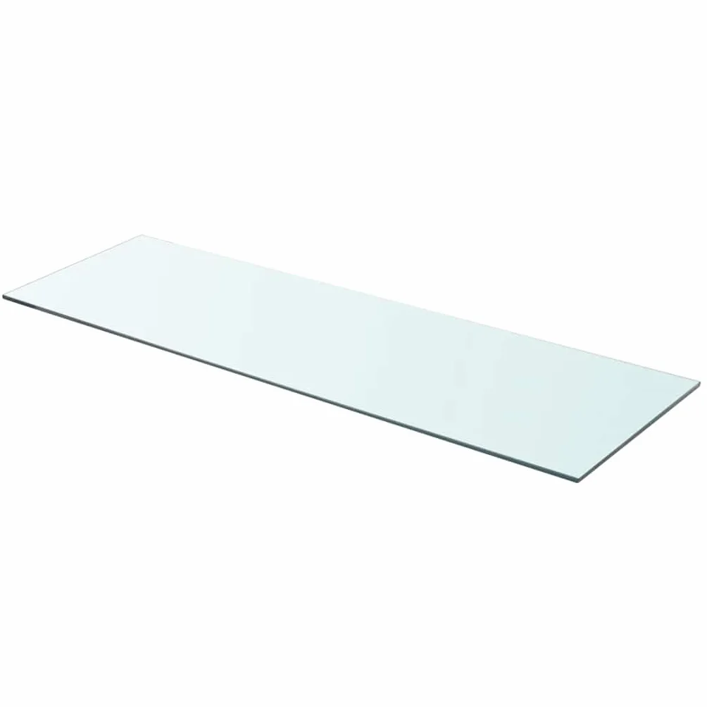 vidaXL Półka regałowa szkło przezroczysta 90 cm x 30 cm