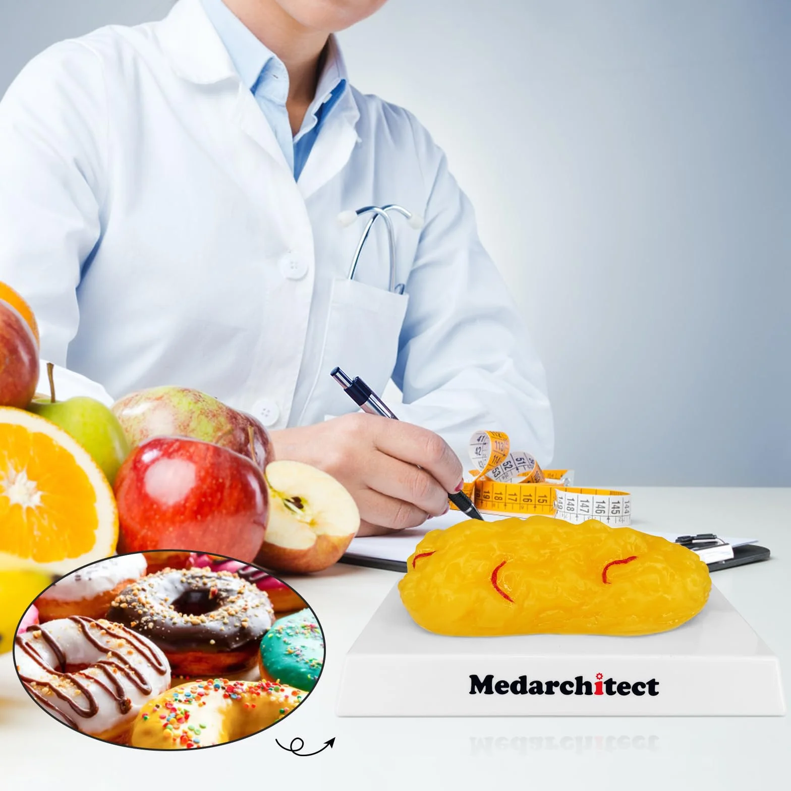 Model anatomiczny tkanki tłuszczowej 450 gm