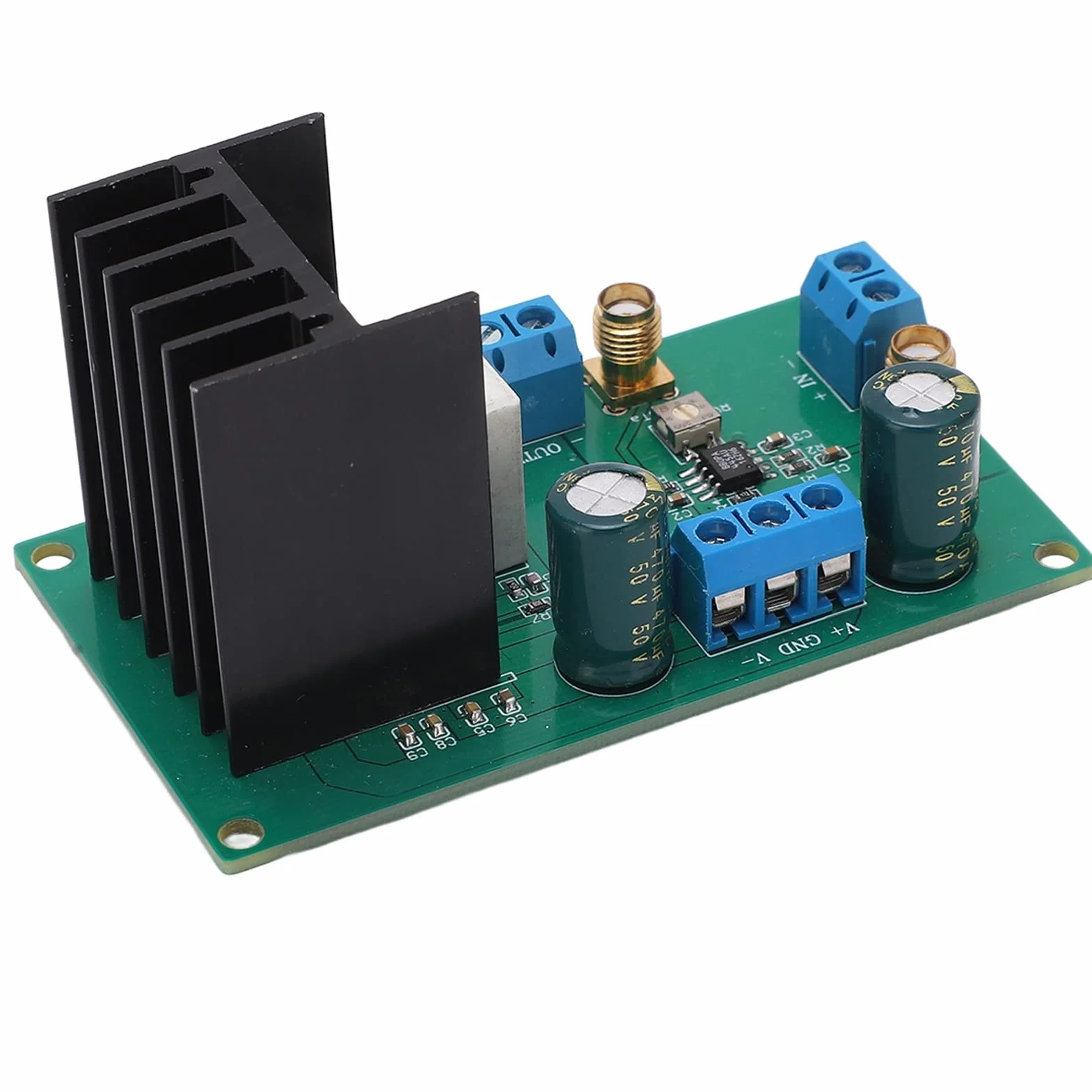 OPA541 Moduł Wzmacniacza Mocy 5A 10-40V Płytka Audio z Radiatora