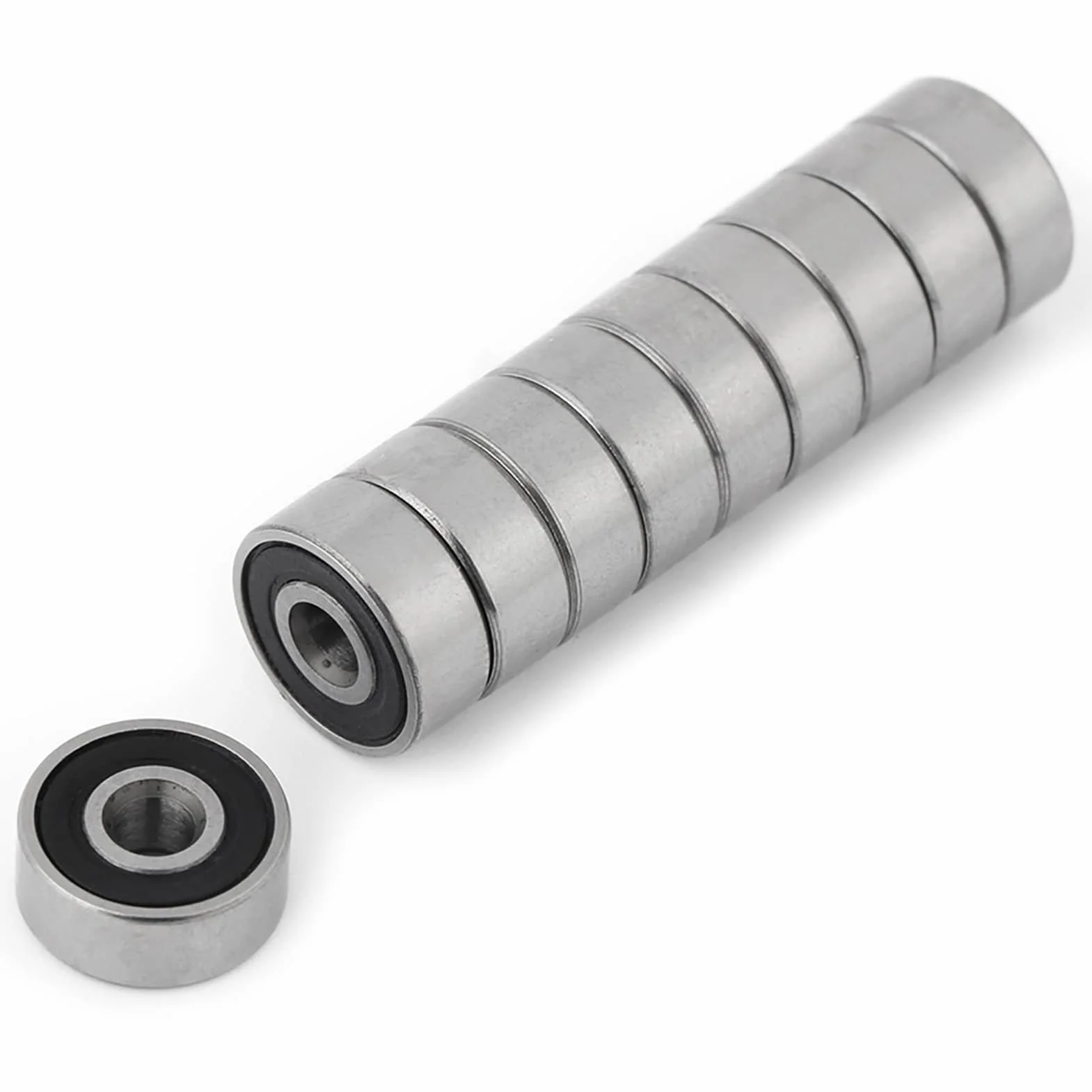 10 Sztuk 623 2rs Ball Kugellager 623zz Kugellager F623Zz łożyska Podwójne Gumowe łożyska Uszczelnione Mini łożyska Kulkowe 3x10x4mm