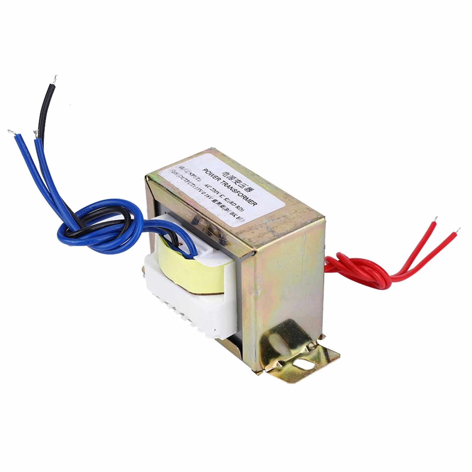 Transformator mocy wzmacniacza 18V 50W AC 220V podwójny transformator elektryczny AC 18V do przedwzmacniacza kart wzmacniacza (94)