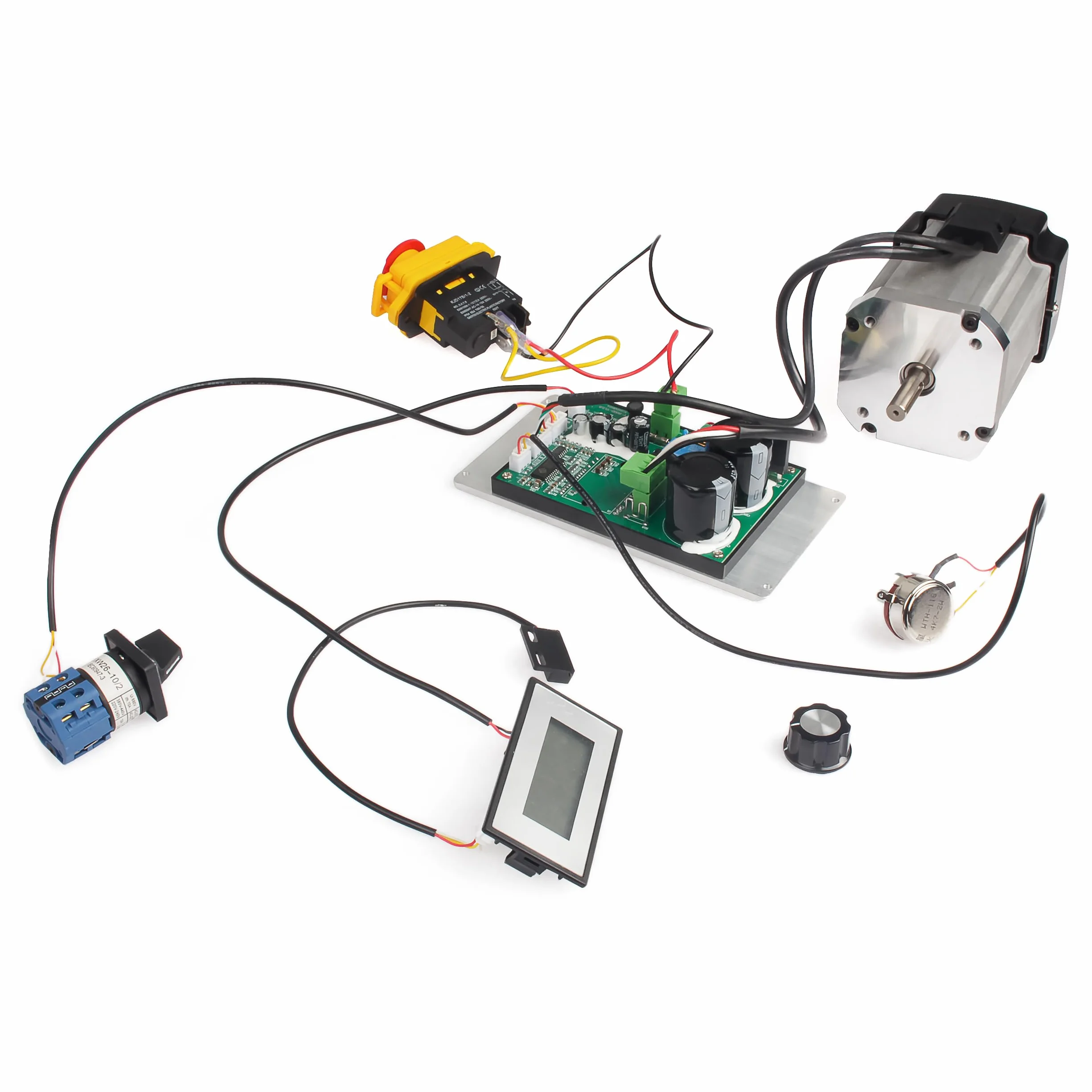 RATTMMOTOR tokarka bezszczotkowa 750W 220V DC 4000RPM z wyświetlaczem obrotów