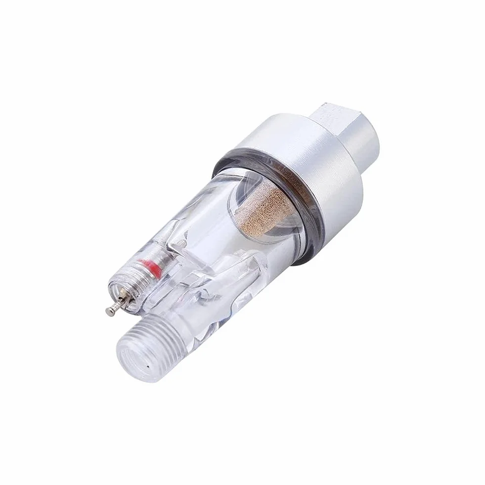 WasserAirbrush In-Line filtr powietrza, separator wody 1/8 cala, przyłącze węża wodnego, separator oleju
