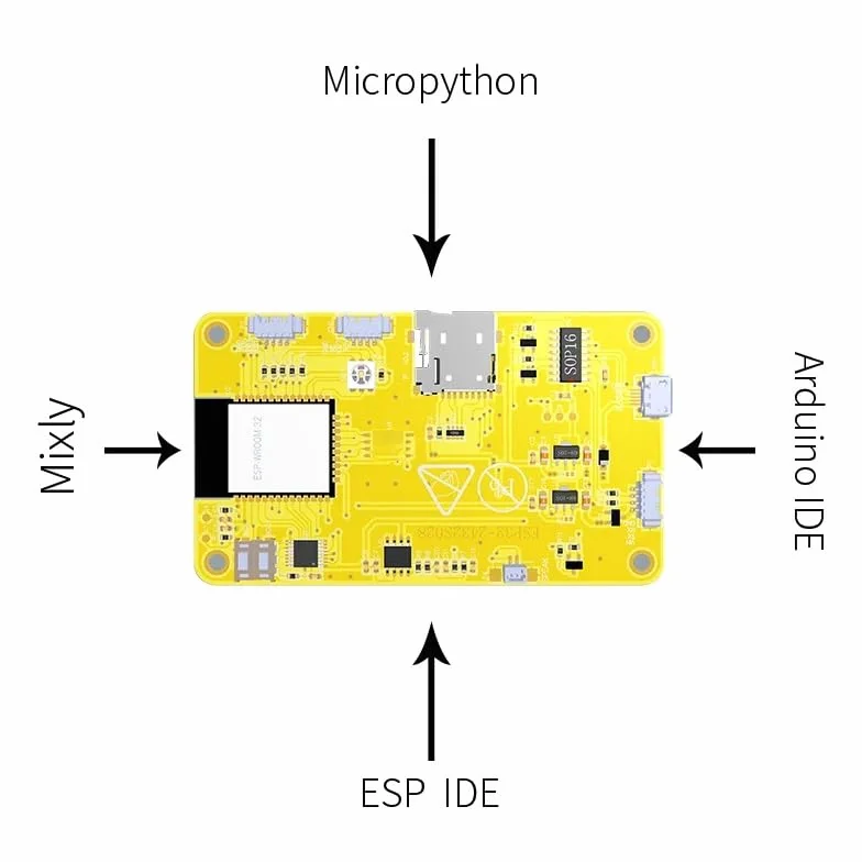 Ekran ESP32 2,8 cala TFT LCD dotykowy 240x320 WiFi Bluetooth dla Arduino