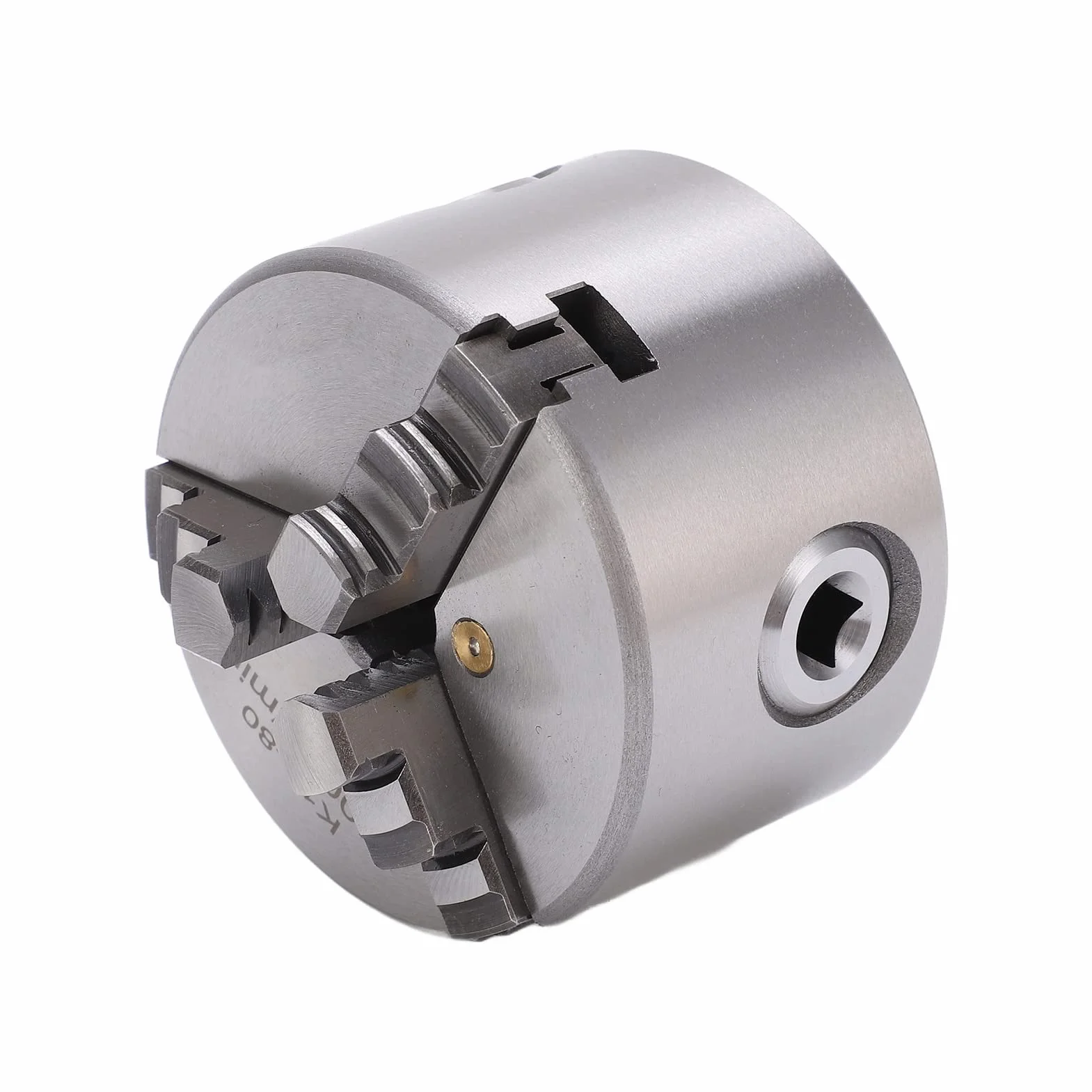 Akozon SANOU K11-80 3-calowy 3-szczękowy uchwyt tokarski samocentrujący 80 mm precyzja 0,07 mm