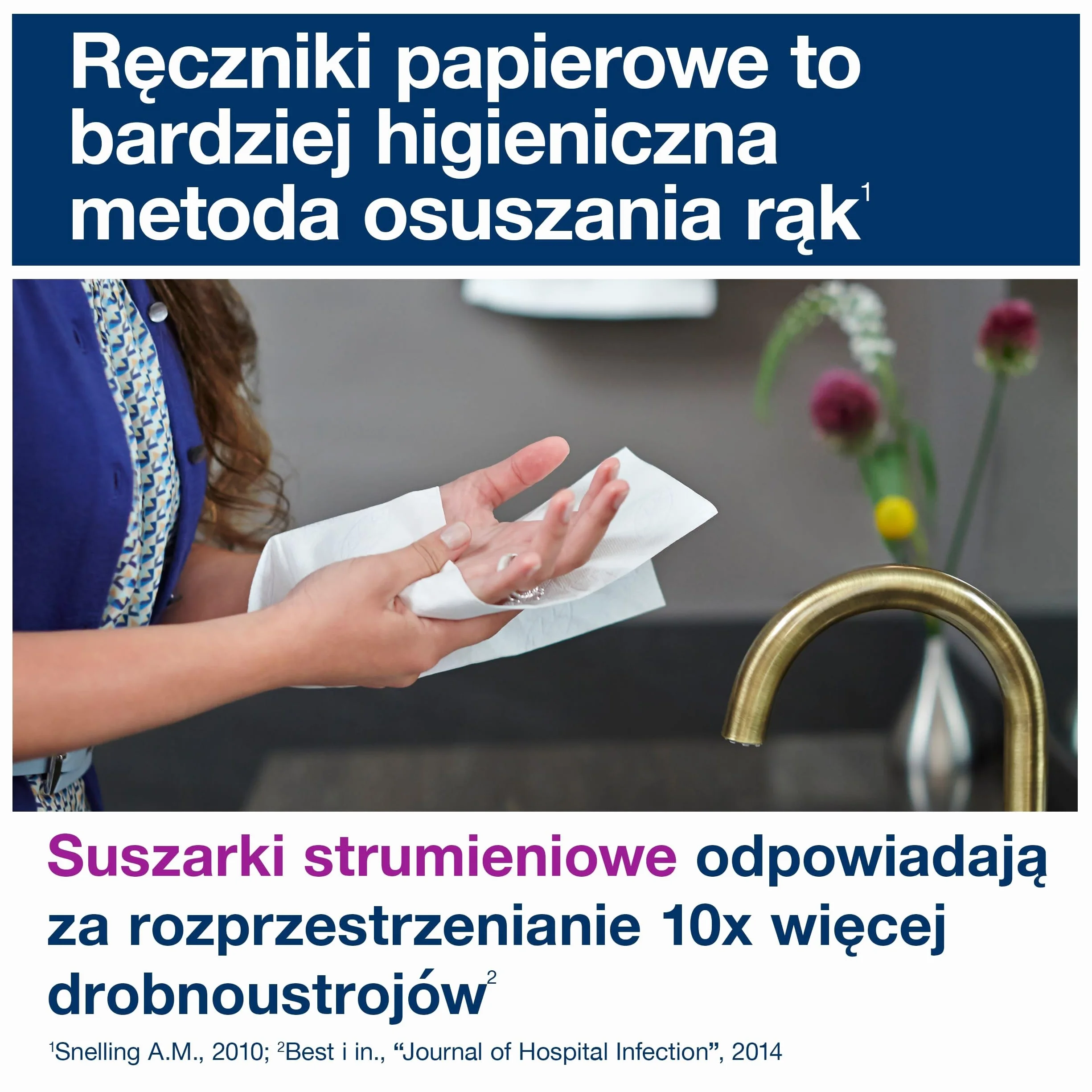 Tork Xpress Skompresowane Miękkie Ręczniki Papierowe Składane Białe H2, 2-Warstwowe, Chłonne, 12 x 225 Odcinków