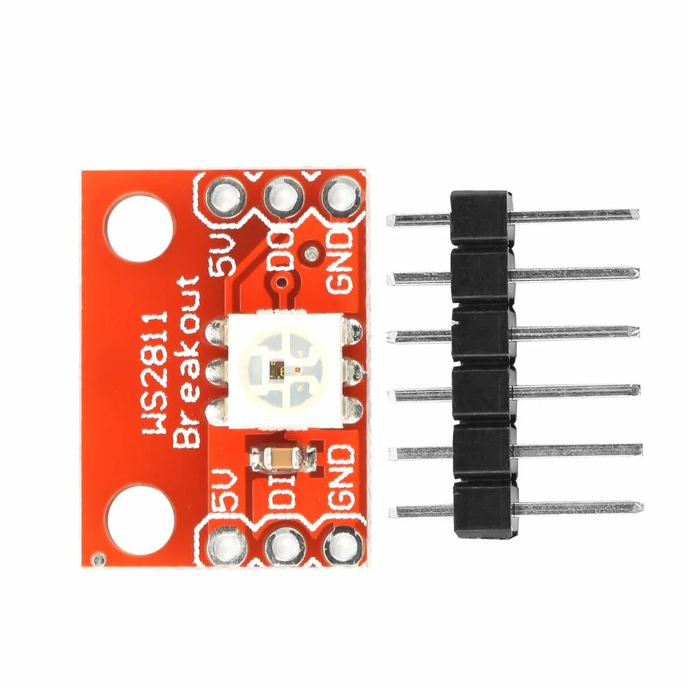 Ws2812 Breakout moduł płytka z niezależnym sterowaniem kolorami Ws2812 płytka do 5050 RGB LED