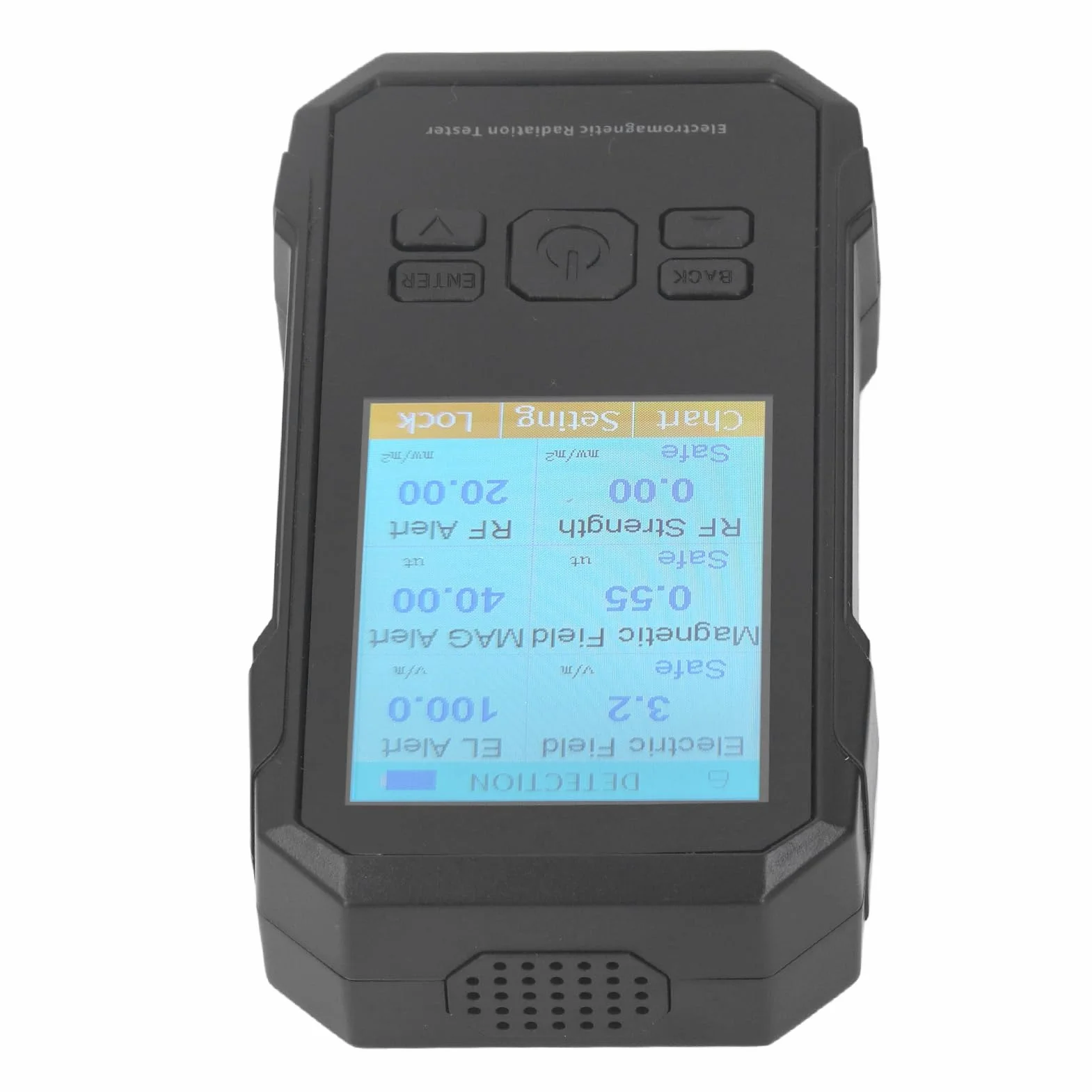 Miernik EMF GQ 3 w 1 z detekcją 5G, Rejestratorem Danych i Analizatorem Widma (BLACK)