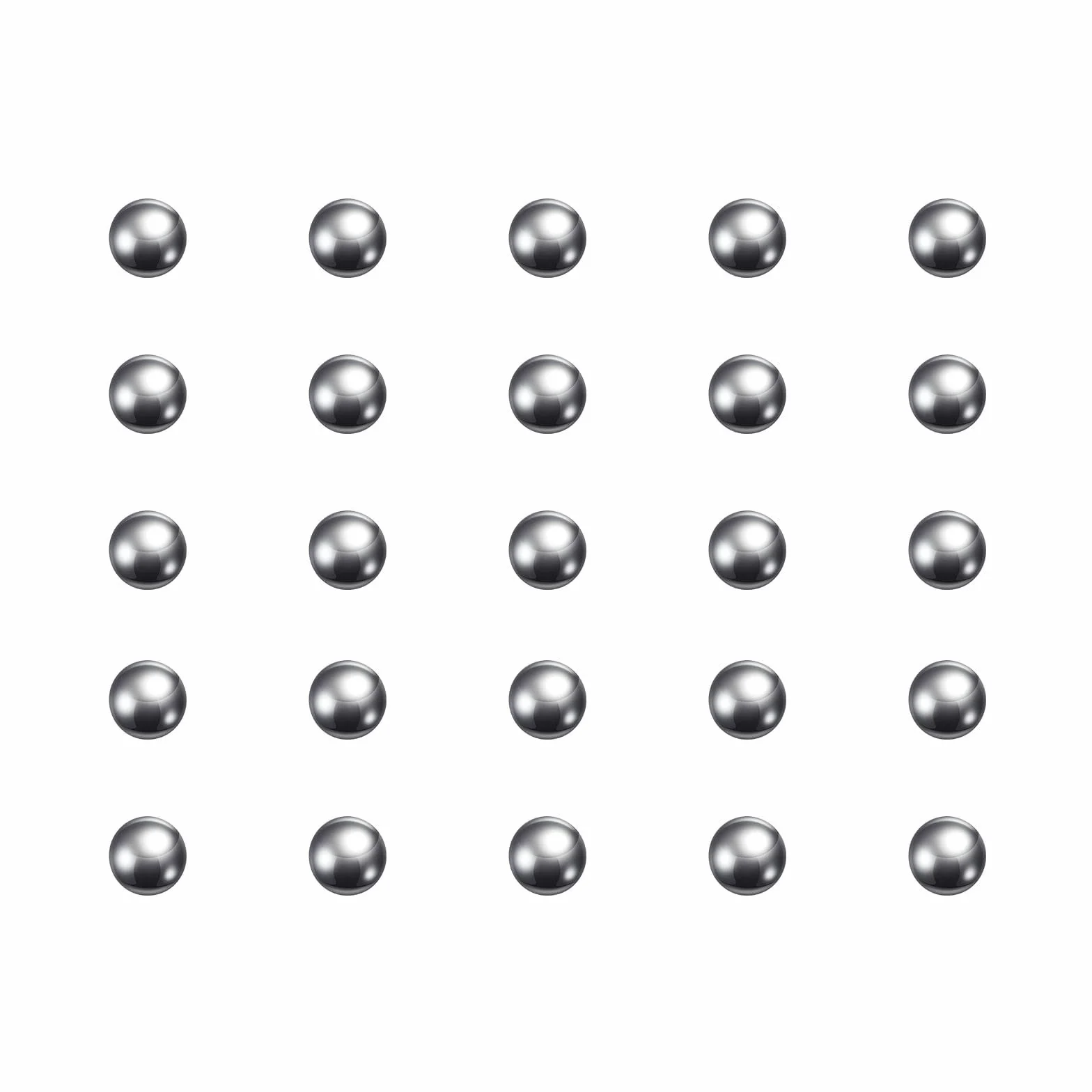 QUARKZMAN 120 sztuk precyzyjnych kulek o średnicy 2 mm 440C stal szlachetna G25 do łożysk