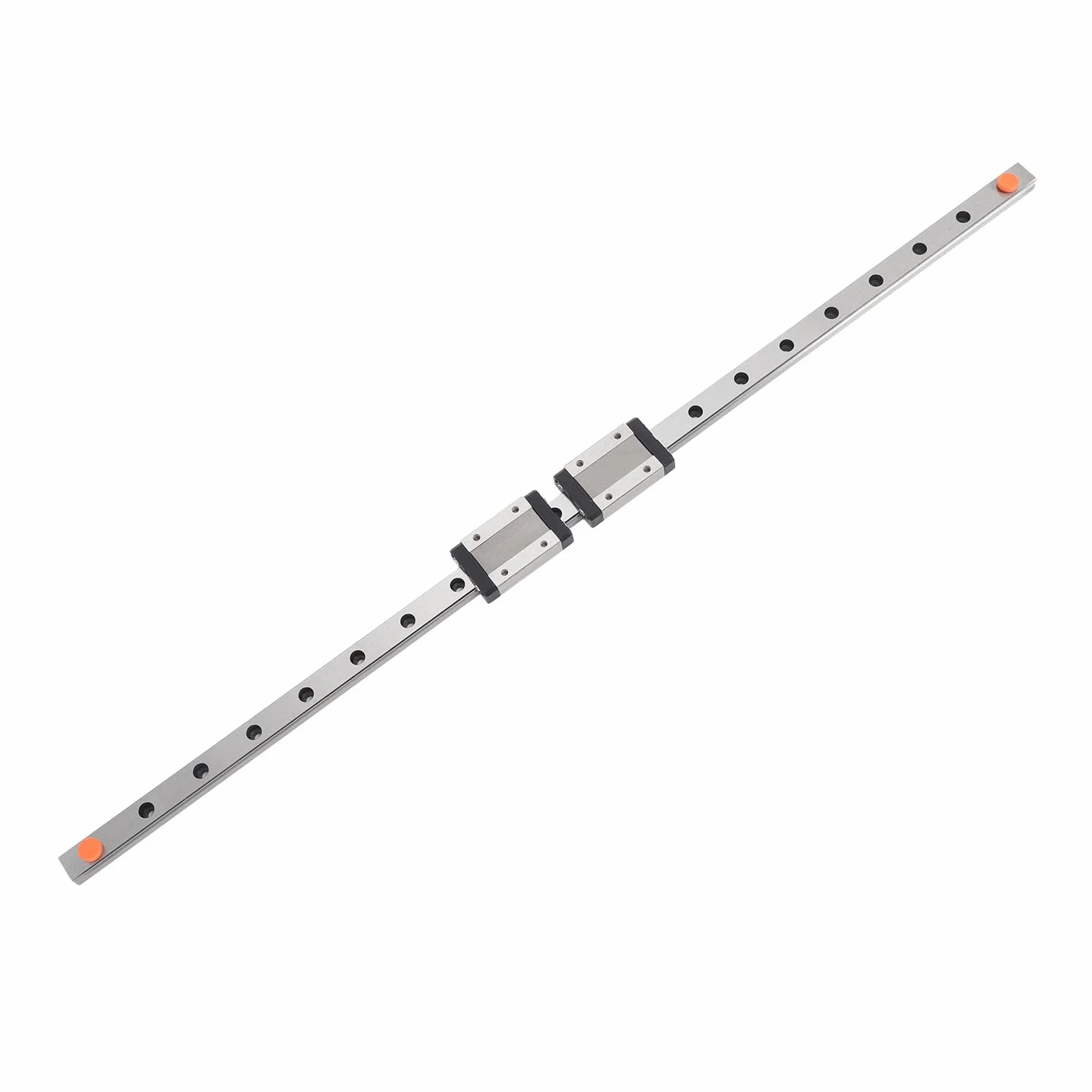MGN12H szyna liniowa 600 mm z 2 blokami ślizgowymi prowadnica liniowa do druku CNC/3D typ blokowany
