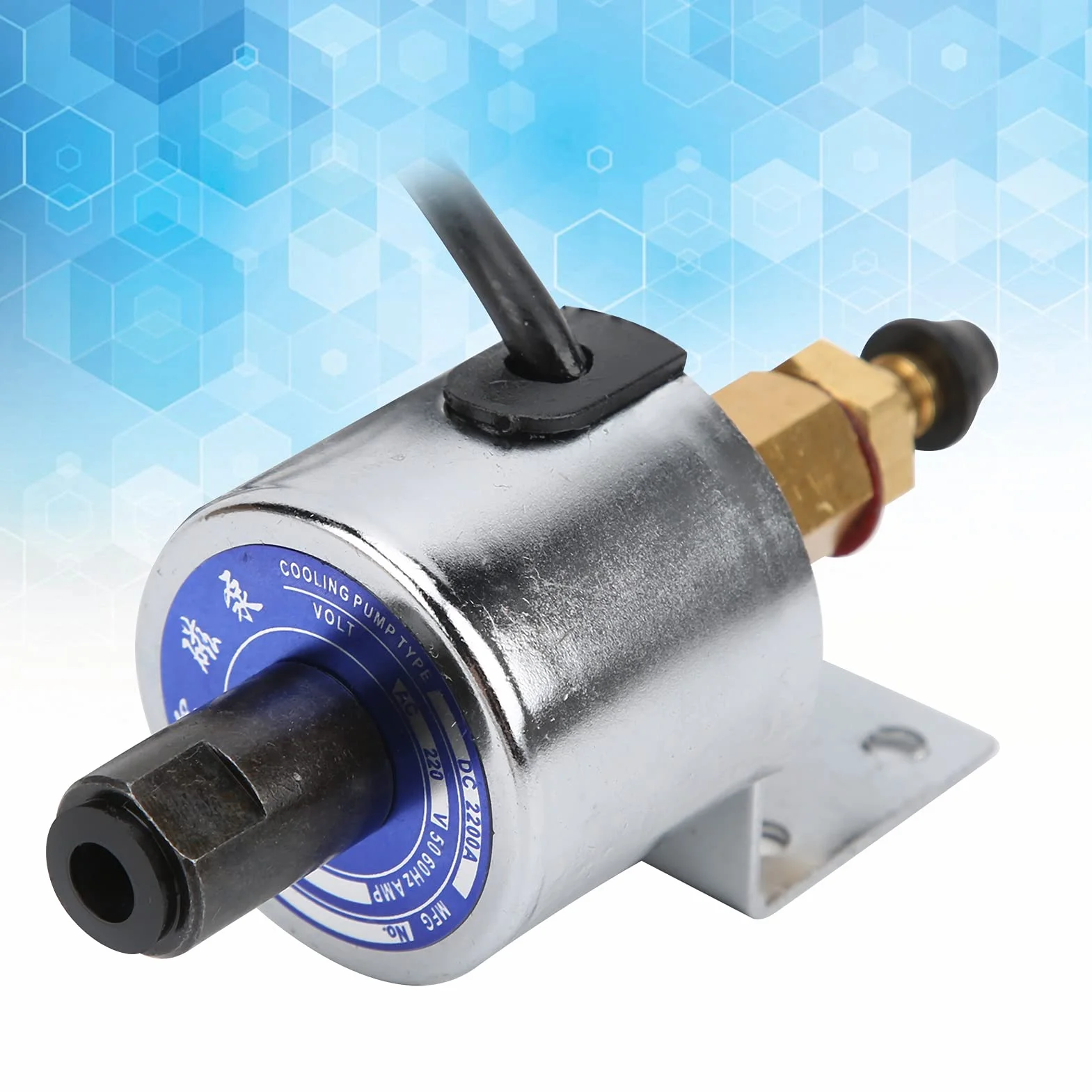 Elektromagnetyczna pompa olejowa AC220V 13W stal nierdzewna do szlifierki