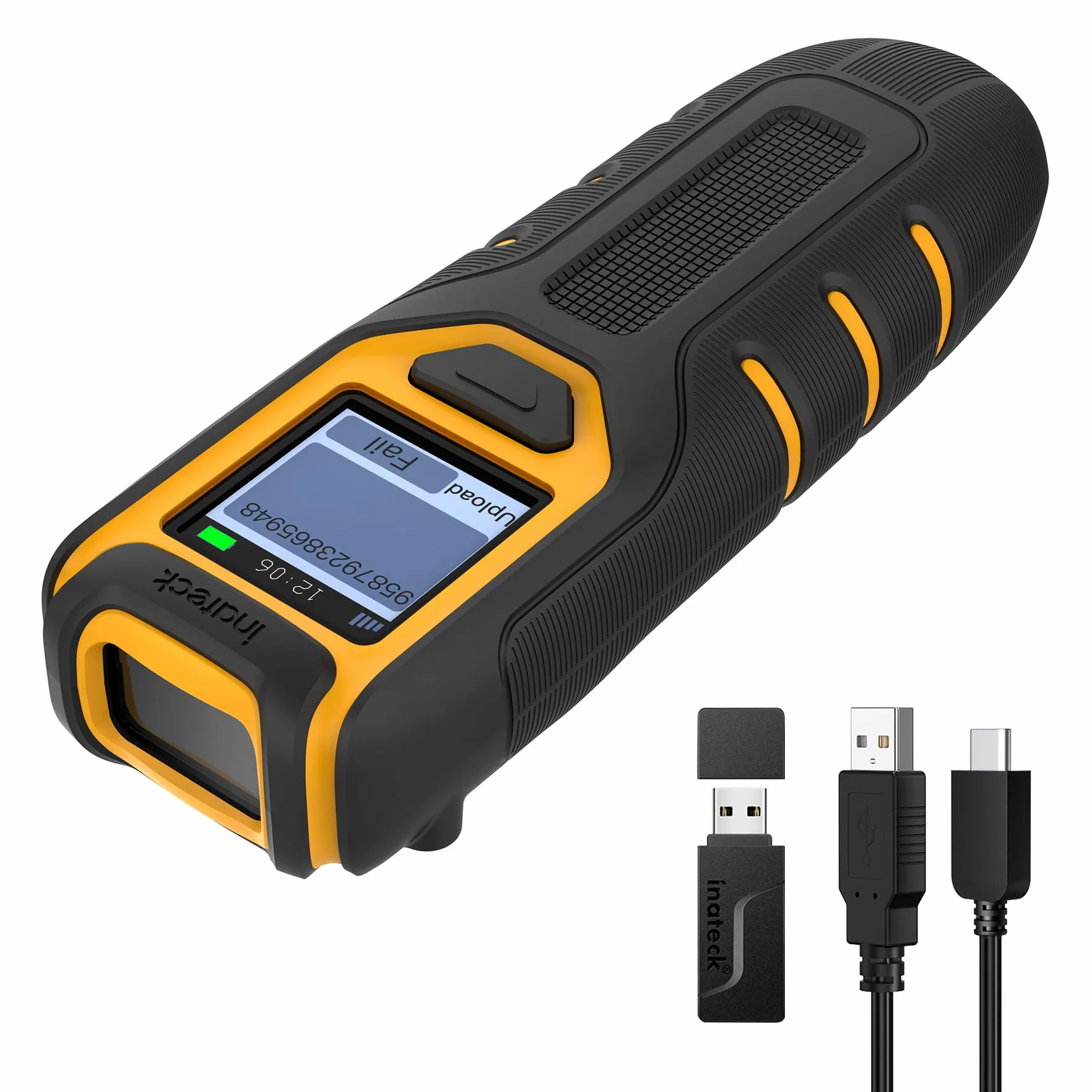 Inateck Bezprzewodowy Skaner Kodów Kreskowych Bluetooth 1D 2D QR BCST-47
