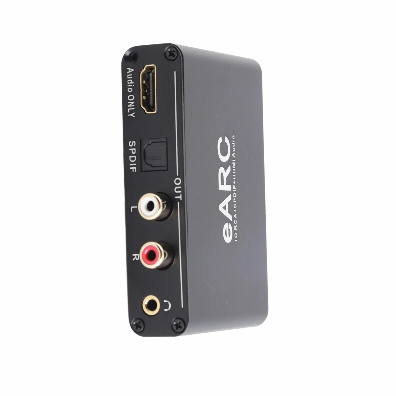 SENECESLI EARC Audio Extractor, HDMI ARC, Converter Audio Audio do HDMI/Optical / 3,5 Mm Ekstraktor Dźwiękowy, dla Wzmacniacza Głośników Telewizyjnych do Systemu Dźwiękowego