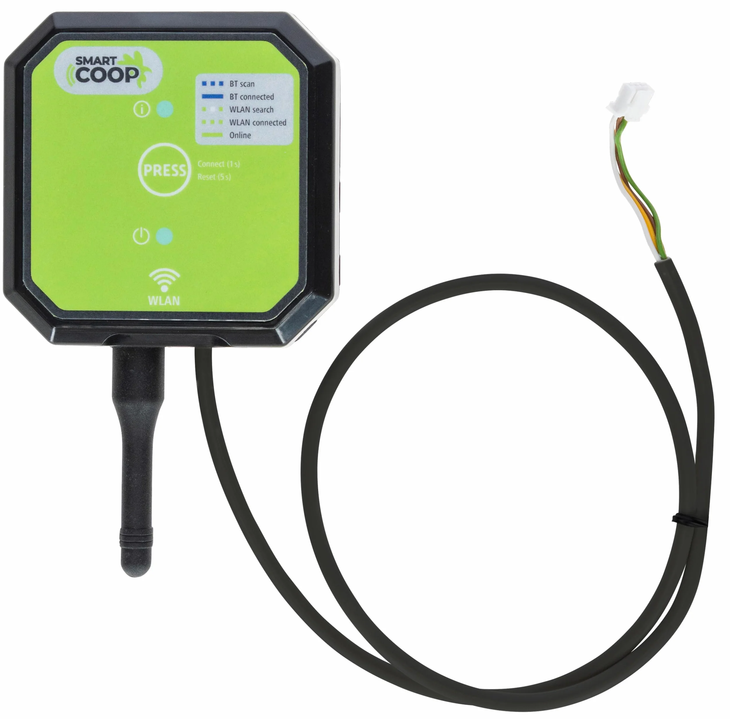 Kerbl Hobbyfarming Smartcoop Moduł Łączności, Moduł Łączeniowy, Drób, Trwały, w Zestawie Kabel Łączeniowy 30 cm, Wyprodukowano w Niemczech