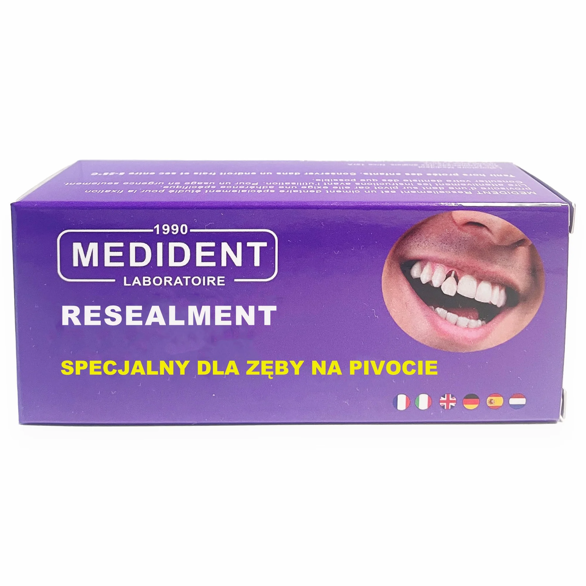 Cement zęby na pivocie