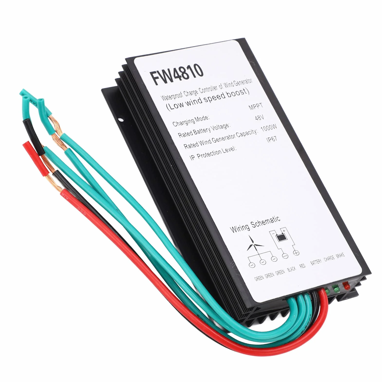 Kontroler ładowania generatora wiatrowego 1000W 48V IP67 MPPT