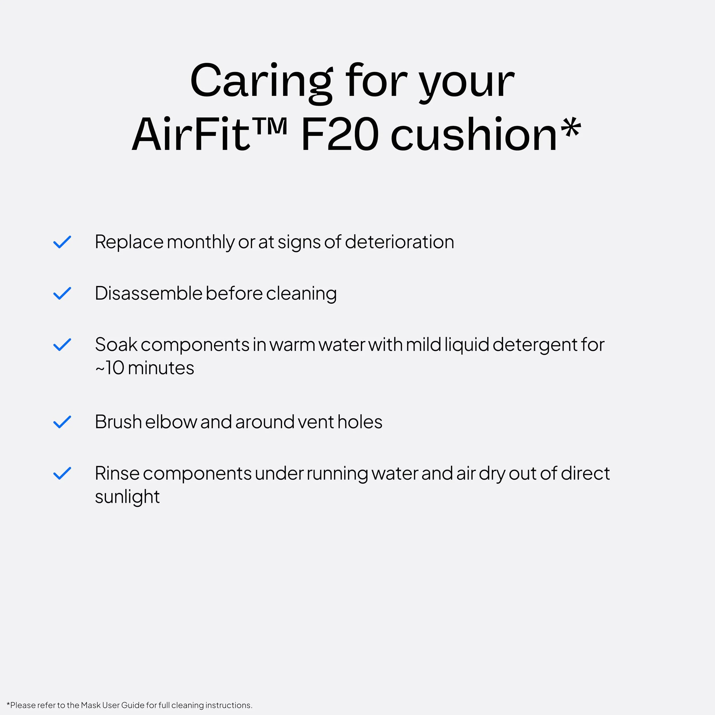 ResMed Poduszka Airfit F20 duża