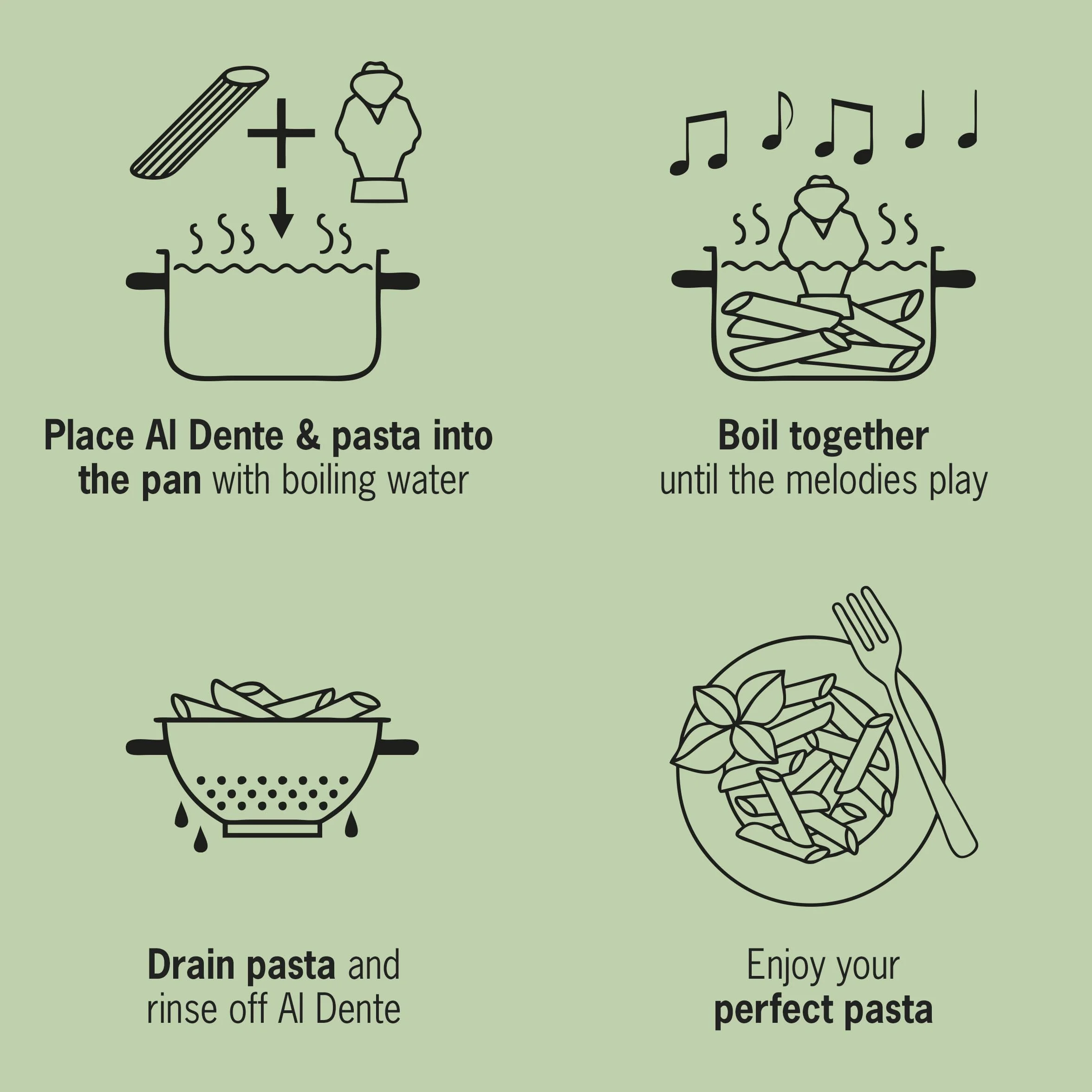 Brainstream Al Dente czerwony, w przezroczystej puszce, czerwony (Triumphmarsch/Geangenchor/La Donna e Mobile)