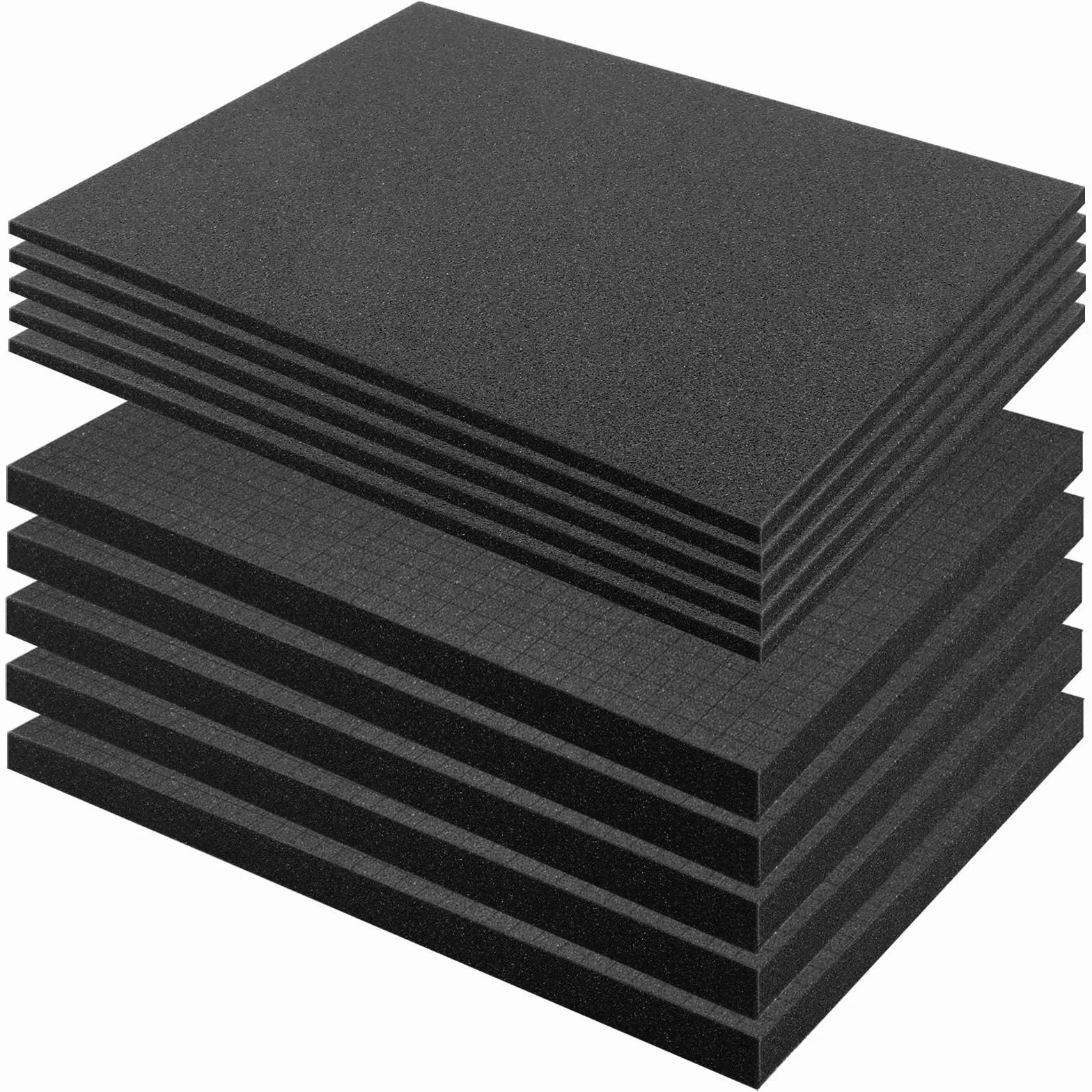 Pianka rastrowa w kostce, 5 sztuk, 400 x 300 x 25 mm/5 sztuk, 400 x 300 x 10 mm, walizka narzędziowa, walizka na aparat, wkładka do walizki, miniatura, narzędzie