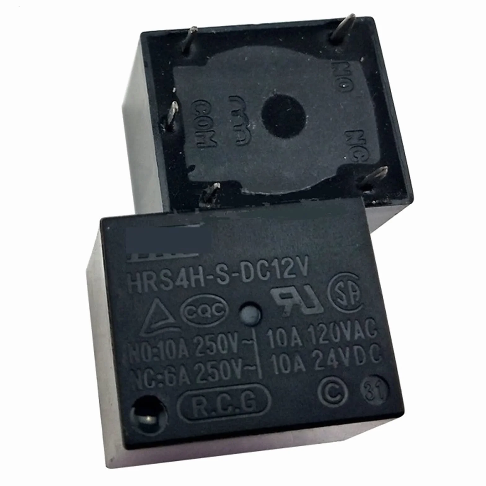 5 szt. przekaźników HRS4H-S-DC5V/DC12V/DC24V 5PIN 10A/120VAC 10A/24VDC 5V 12V 24V (rozmiar: HRS4H-S-DC5V)