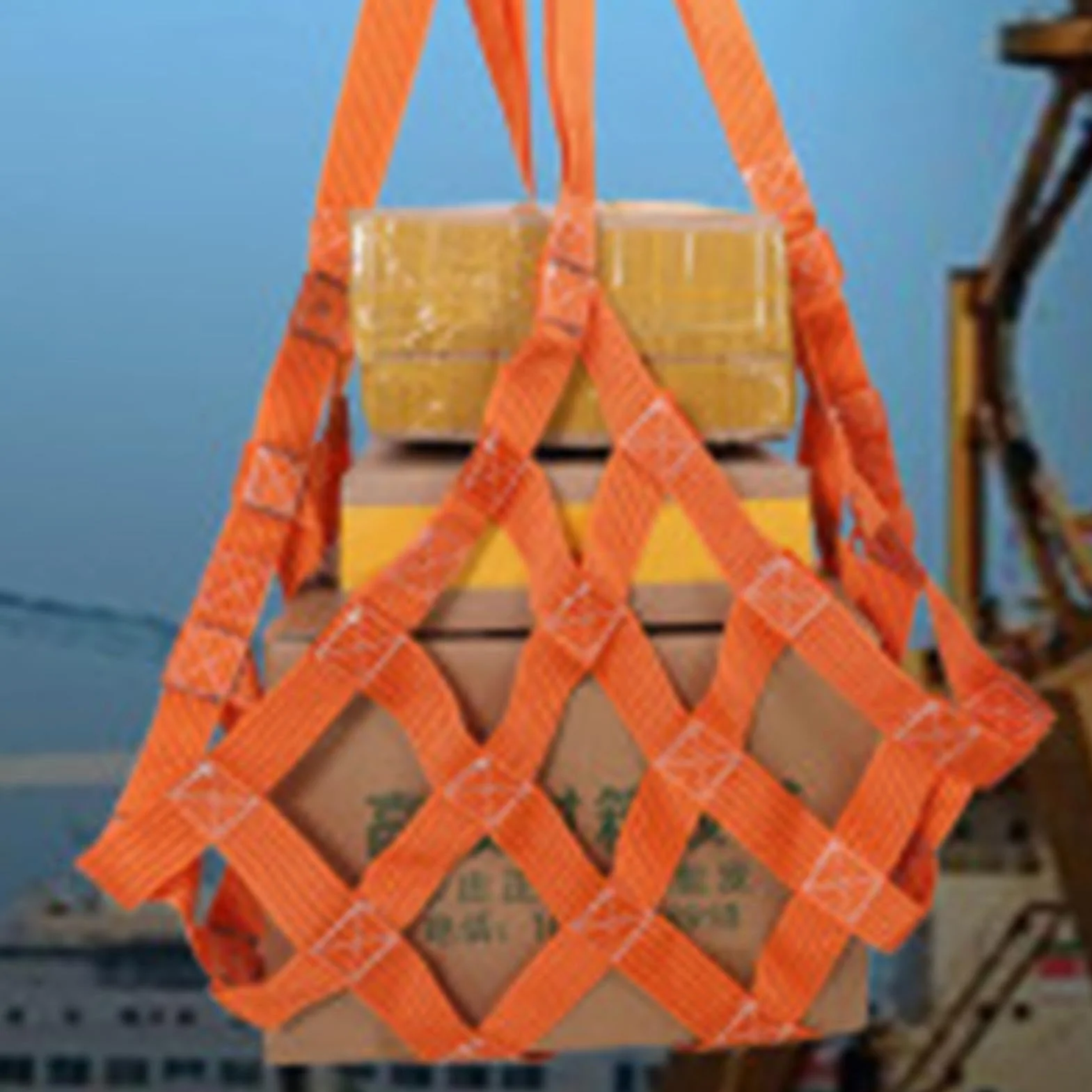 Cargo Lifting Net, High Load Cargo, Multifunctional Cargo, Hoist Lifting Net, Heavy Duty Net, Lifting Cargo Net, Cargo Unloading Net Versatile Multifunctional Design Easy To Use For Loading And Unload