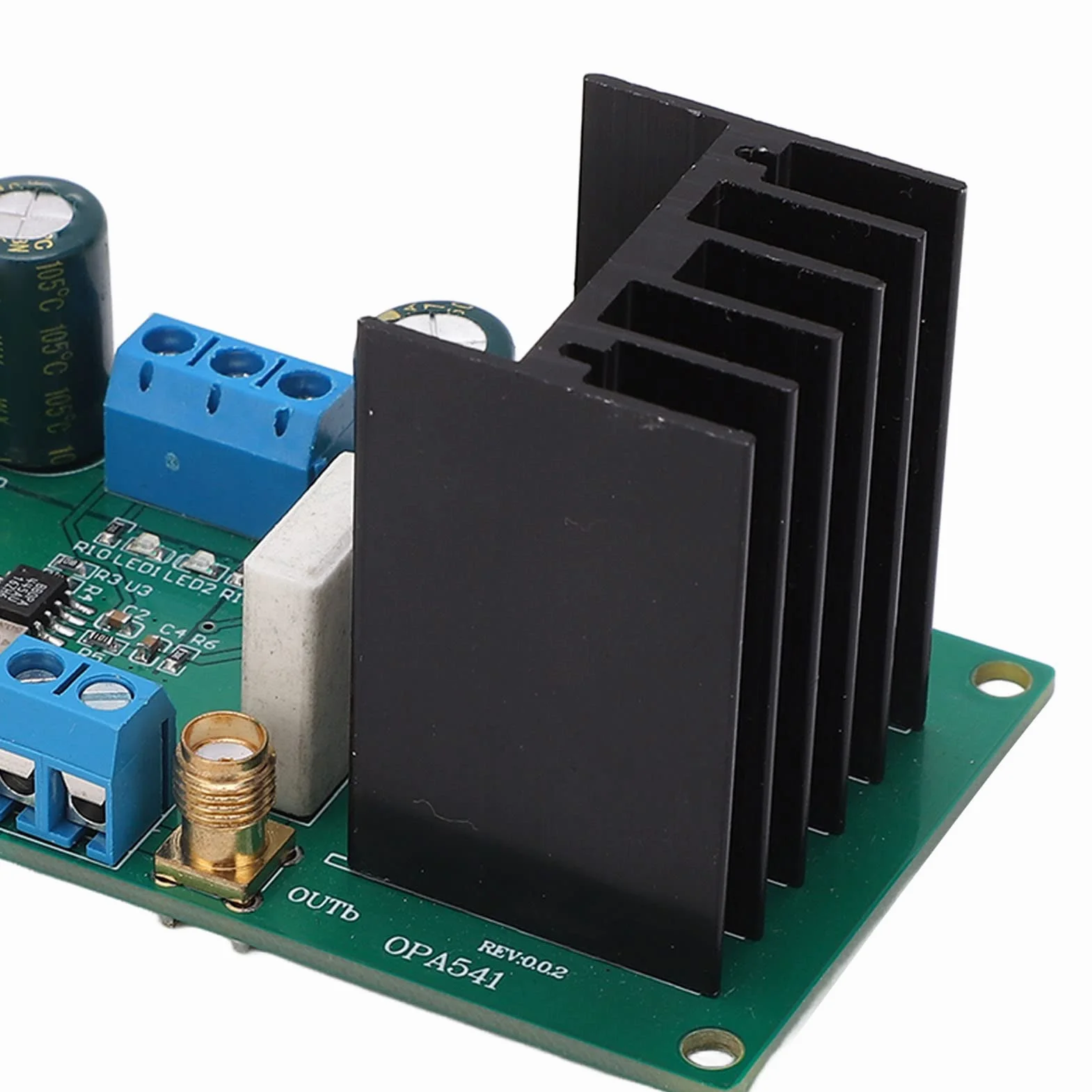 OPA541 Moduł Wzmacniacza Mocy 5A 10-40V Płytka Audio z Radiatora