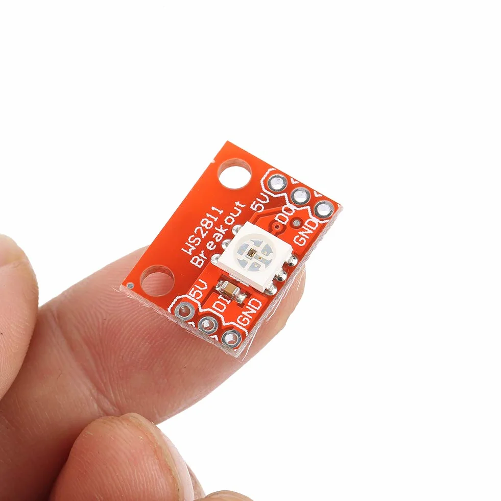 Ws2812 Breakout moduł płytka z niezależnym sterowaniem kolorami Ws2812 płytka do 5050 RGB LED