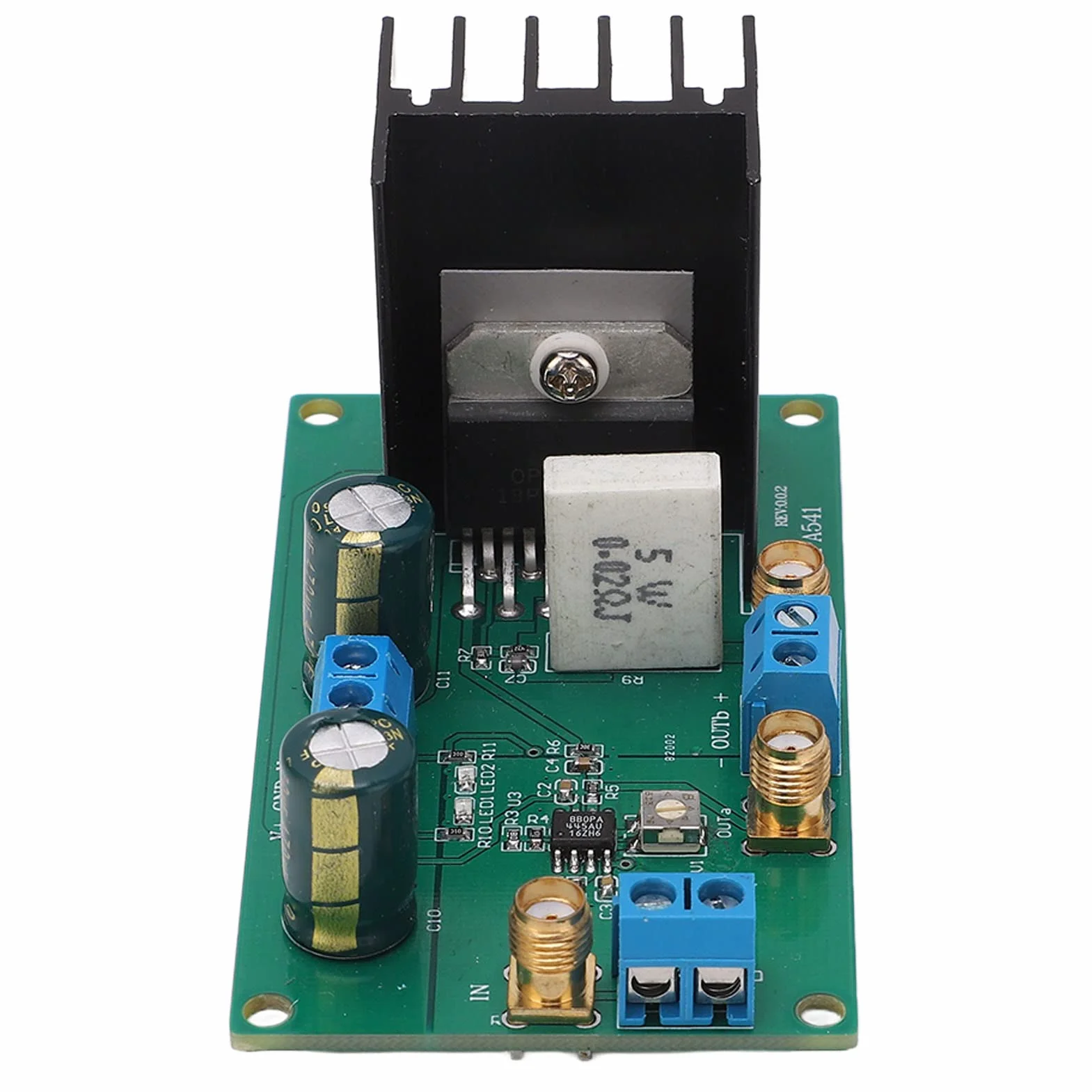 OPA541 Moduł Wzmacniacza Mocy 5A 10-40V Płytka Audio z Radiatora