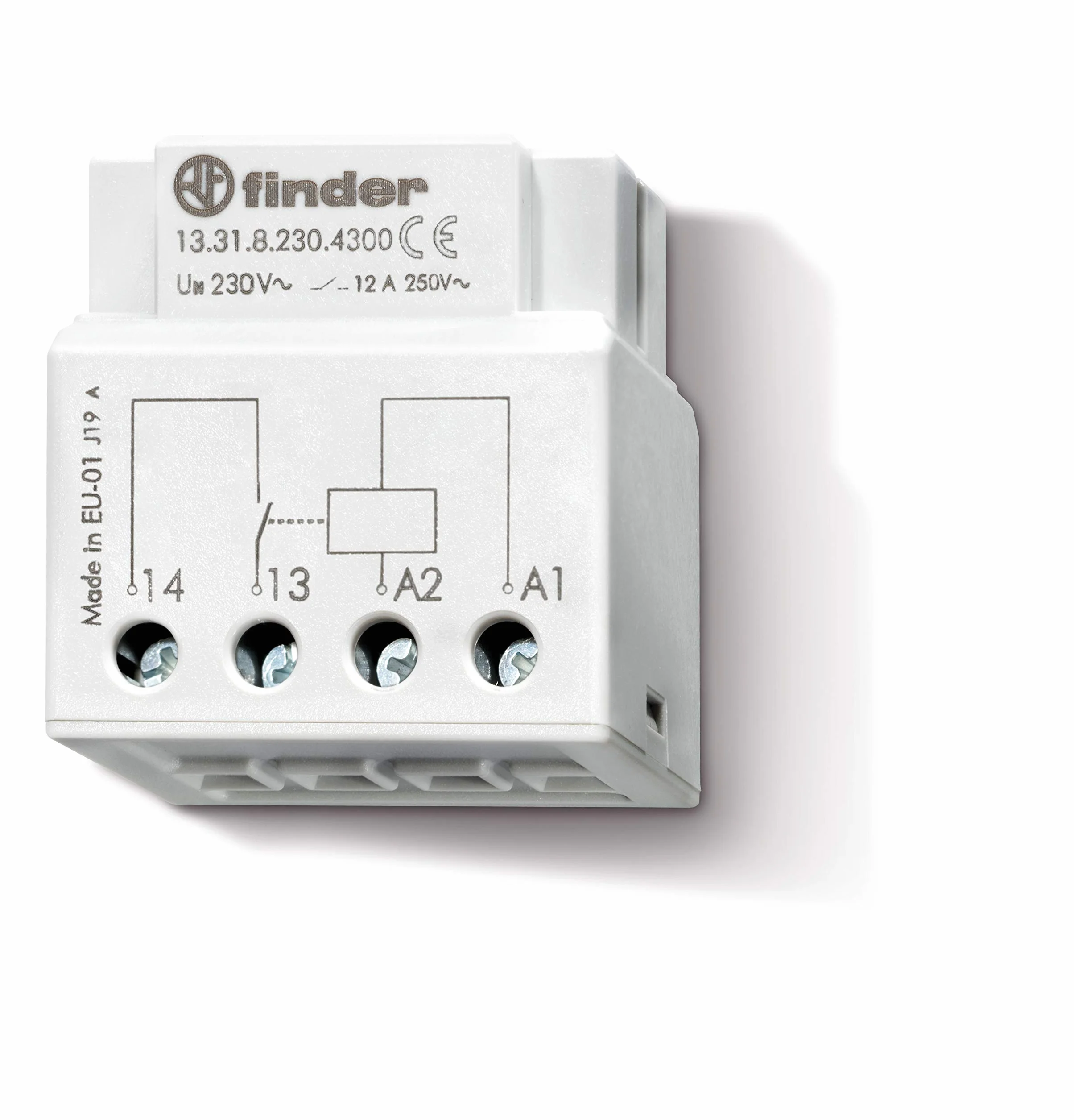 Finder przekaźnik 230 V AC 12 A 1 zwiernik 133182304300PAS
