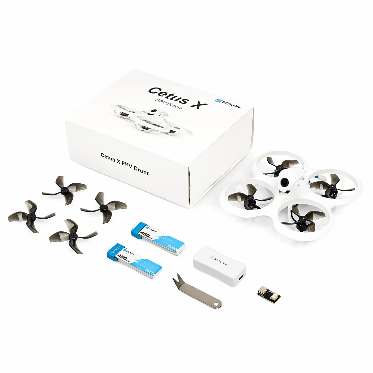 BETAFPV Cetus X 2S bezszczotkowy quadrocopter F4 15A 1103 11000KV
